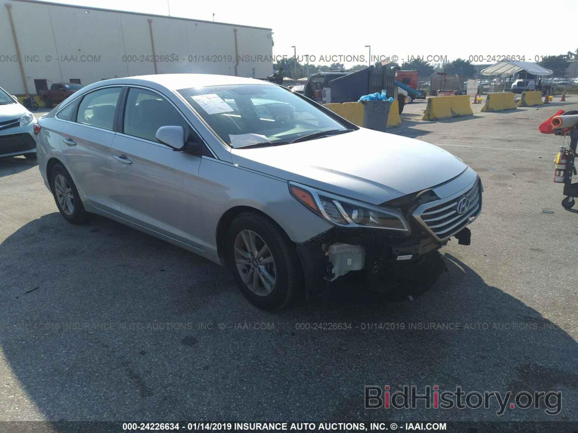 Photo 5NPE24AF6GH383711 - HYUNDAI SONATA 2016