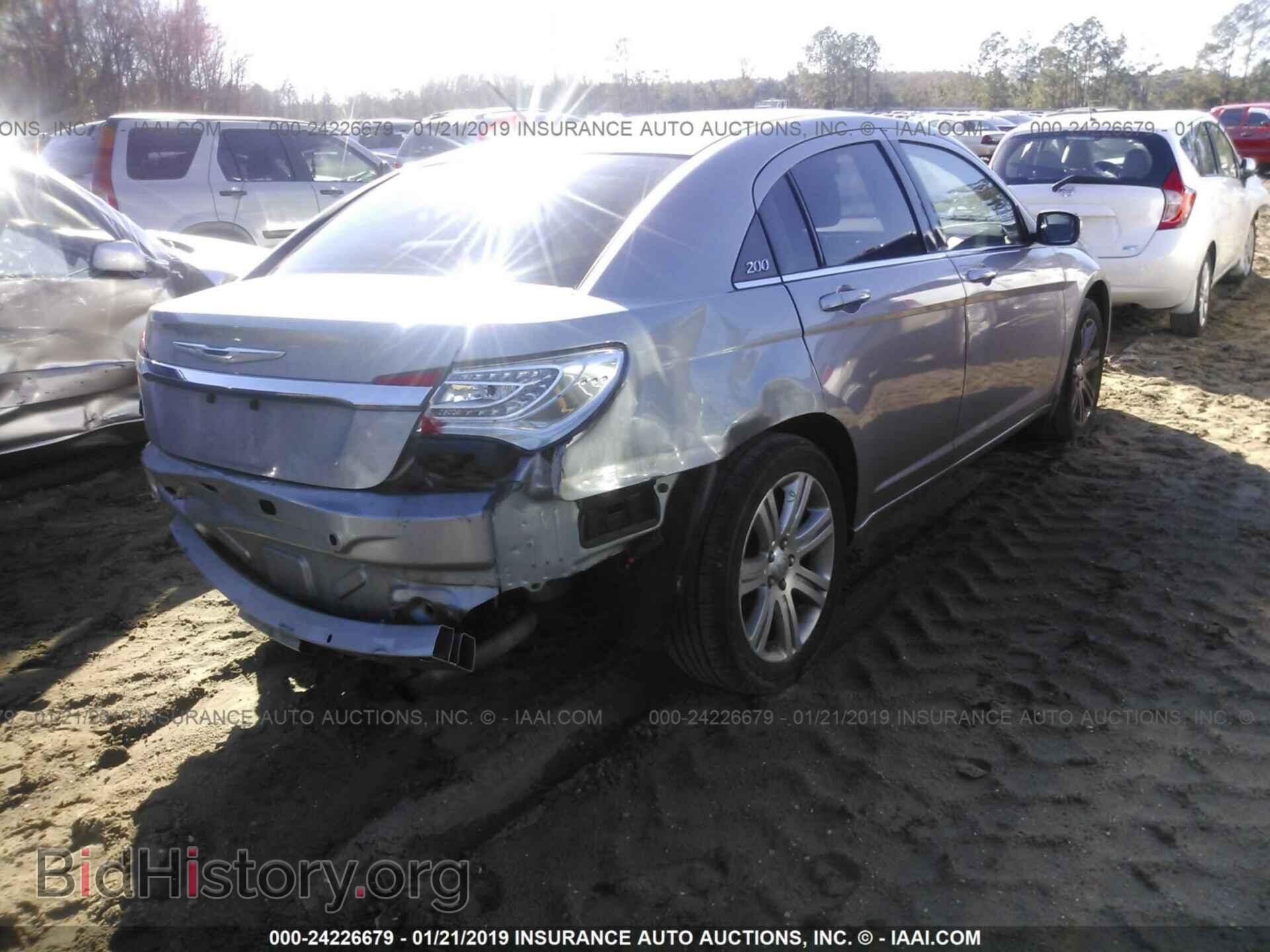 2013 CHRYSLER 200 - VIN: 1C3CCBBB6DN765175 - Фото 4