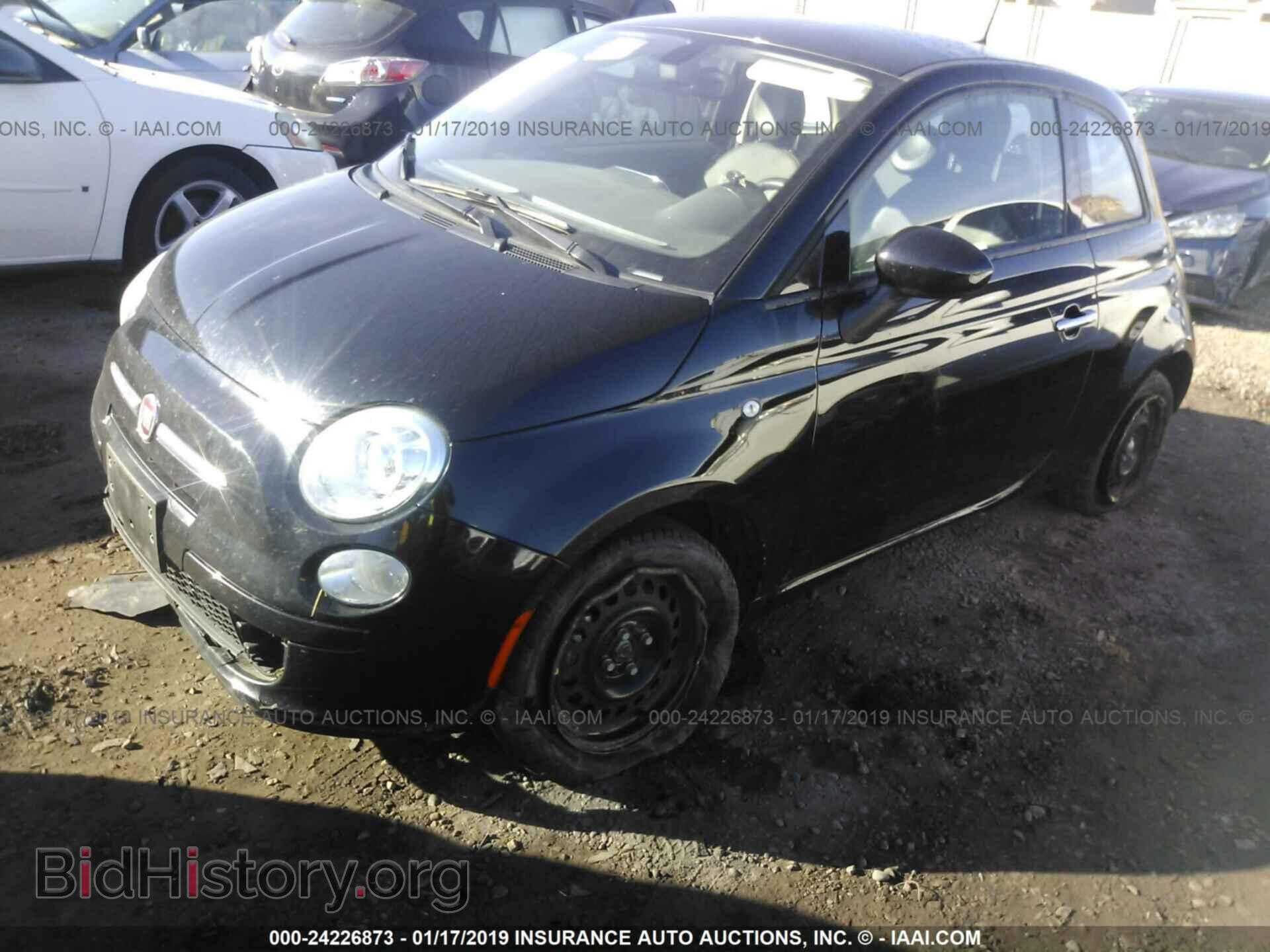 2016 FIAT 500 - VIN: 3C3CFFAR0GT161252 - Фото 2