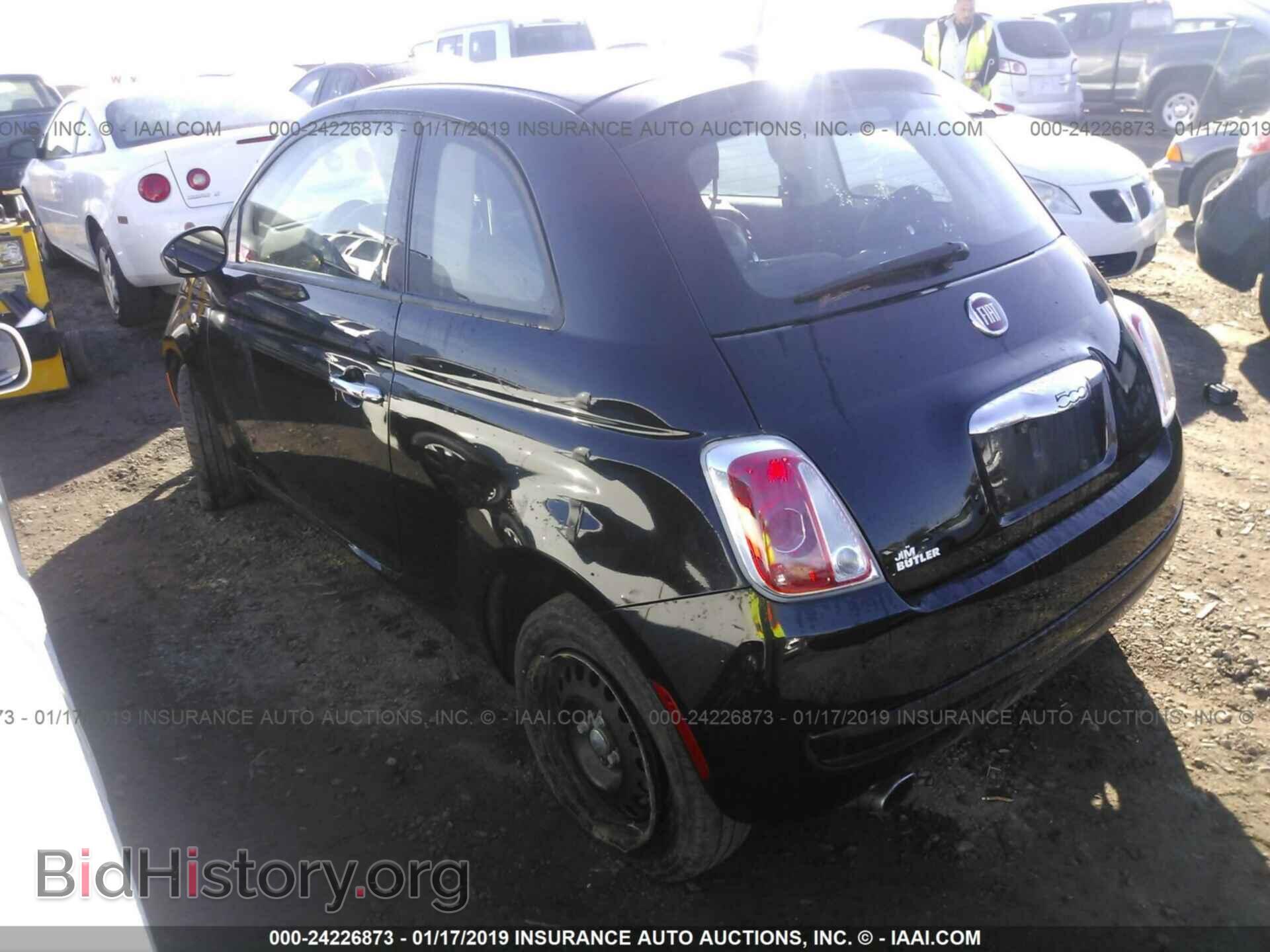 2016 FIAT 500 - VIN: 3C3CFFAR0GT161252 - Фото 3
