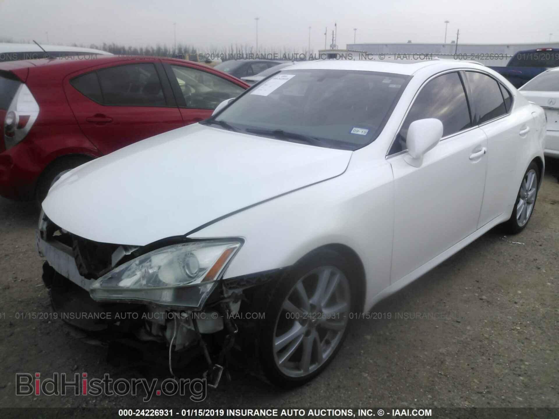 2008 LEXUS IS - VIN: JTHBK262182069768 - Фото 2