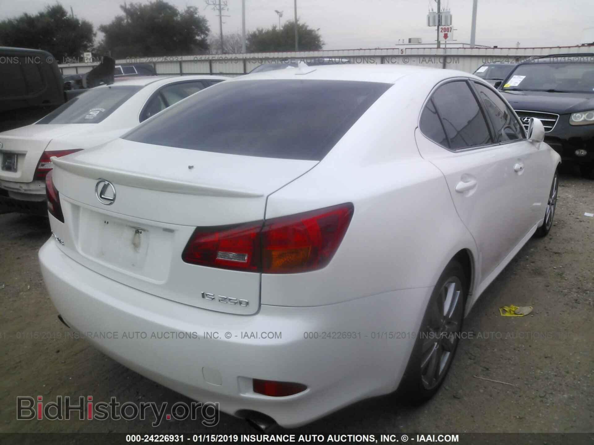 2008 LEXUS IS - VIN: JTHBK262182069768 - Фото 4