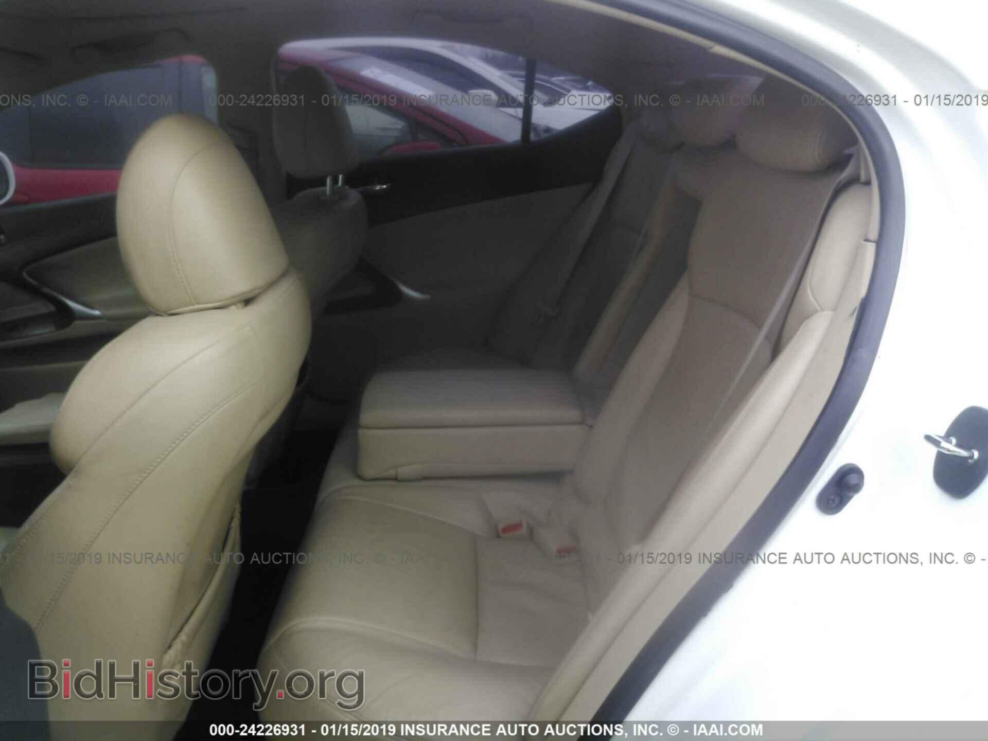 2008 LEXUS IS - VIN: JTHBK262182069768 - Фото 8