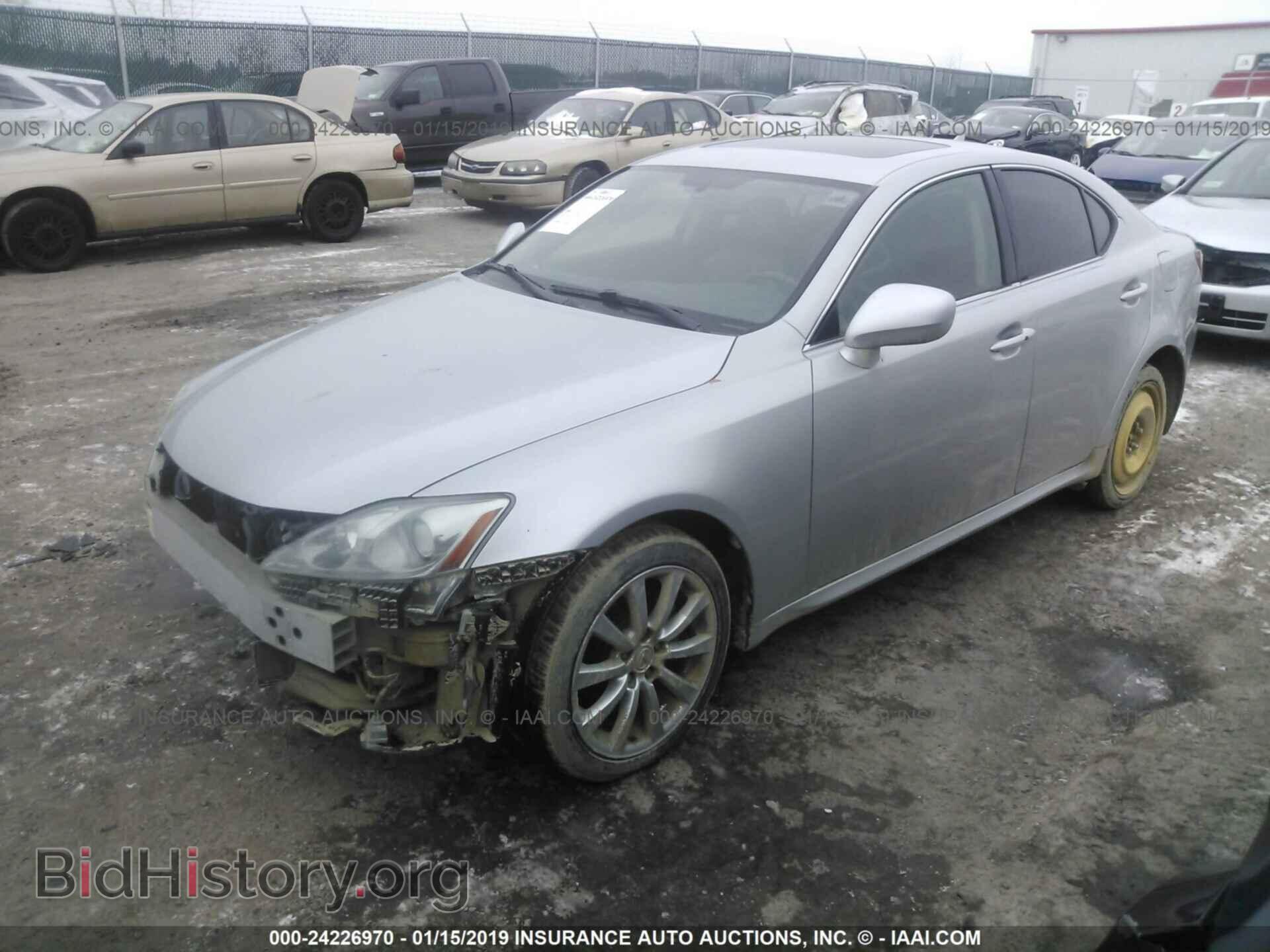 2008 LEXUS IS - VIN: JTHCK262185016149 - Фото 2