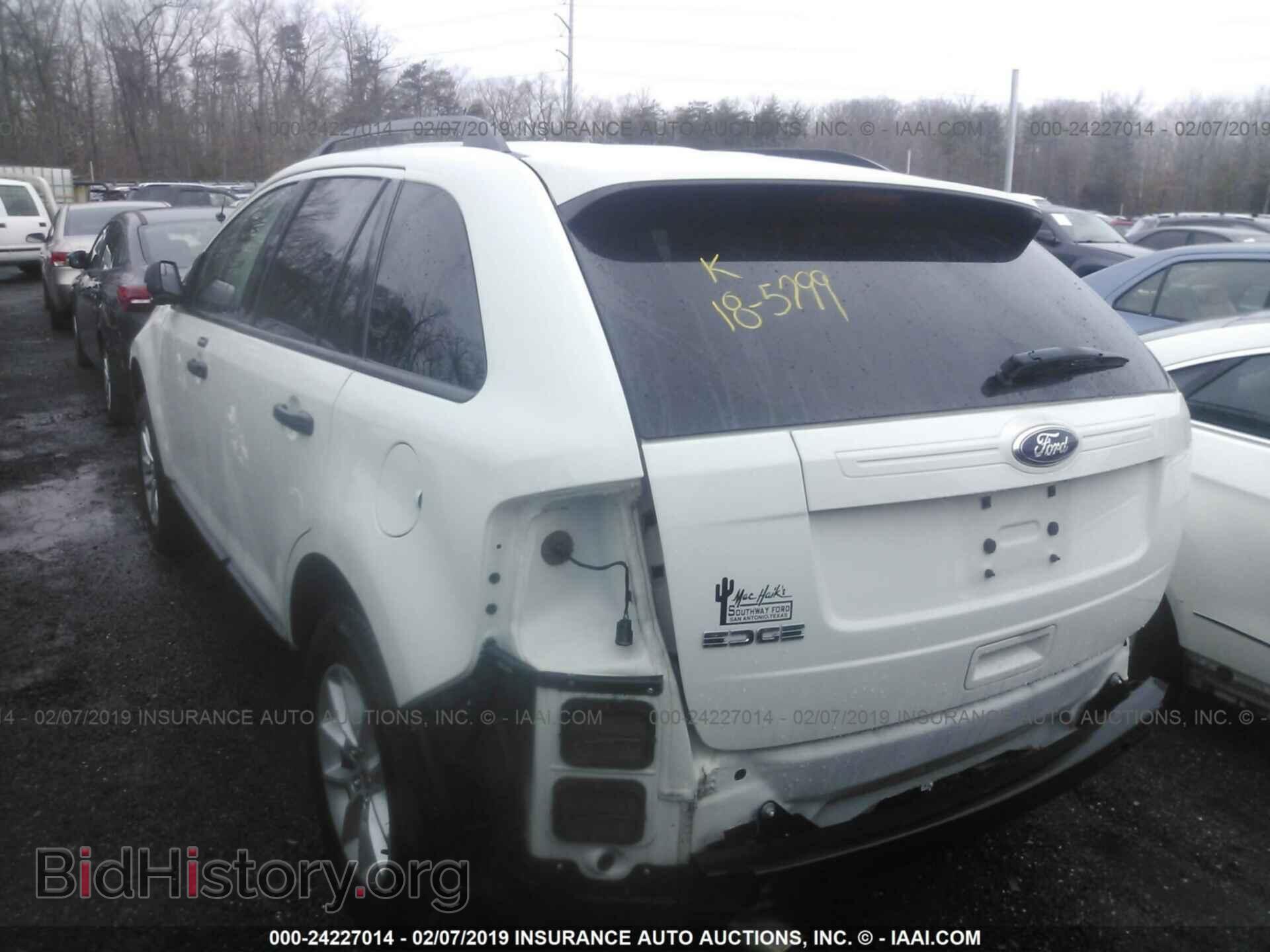 2013 FORD EDGE - VIN: 2FMDK3GC9DBE18215 - Фото 3
