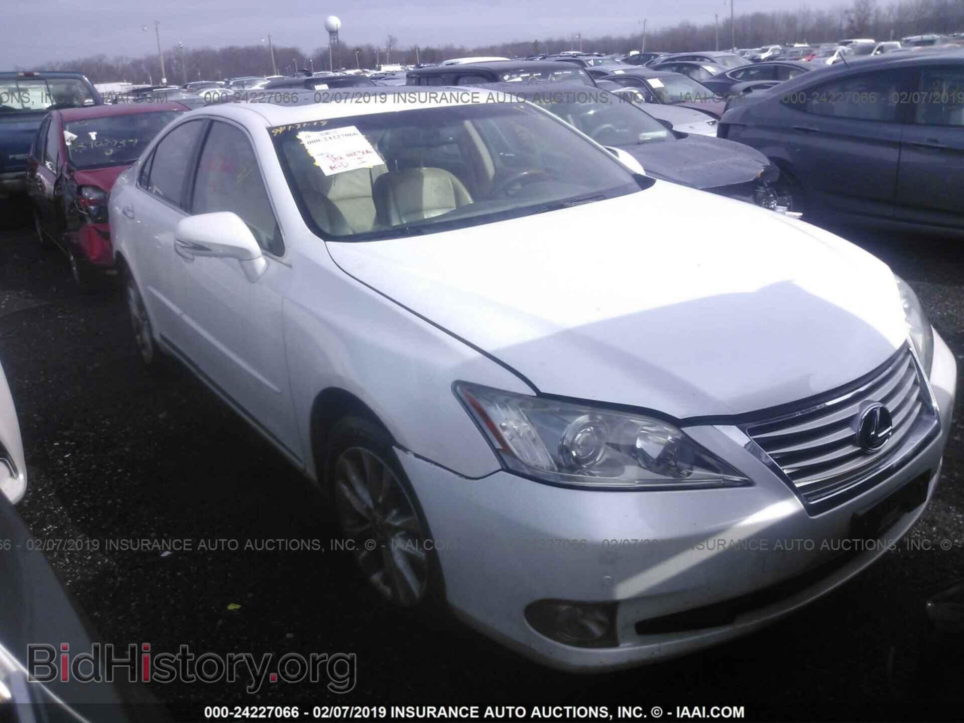 Photo JTHBK1EG6A2355600 - LEXUS ES 2010