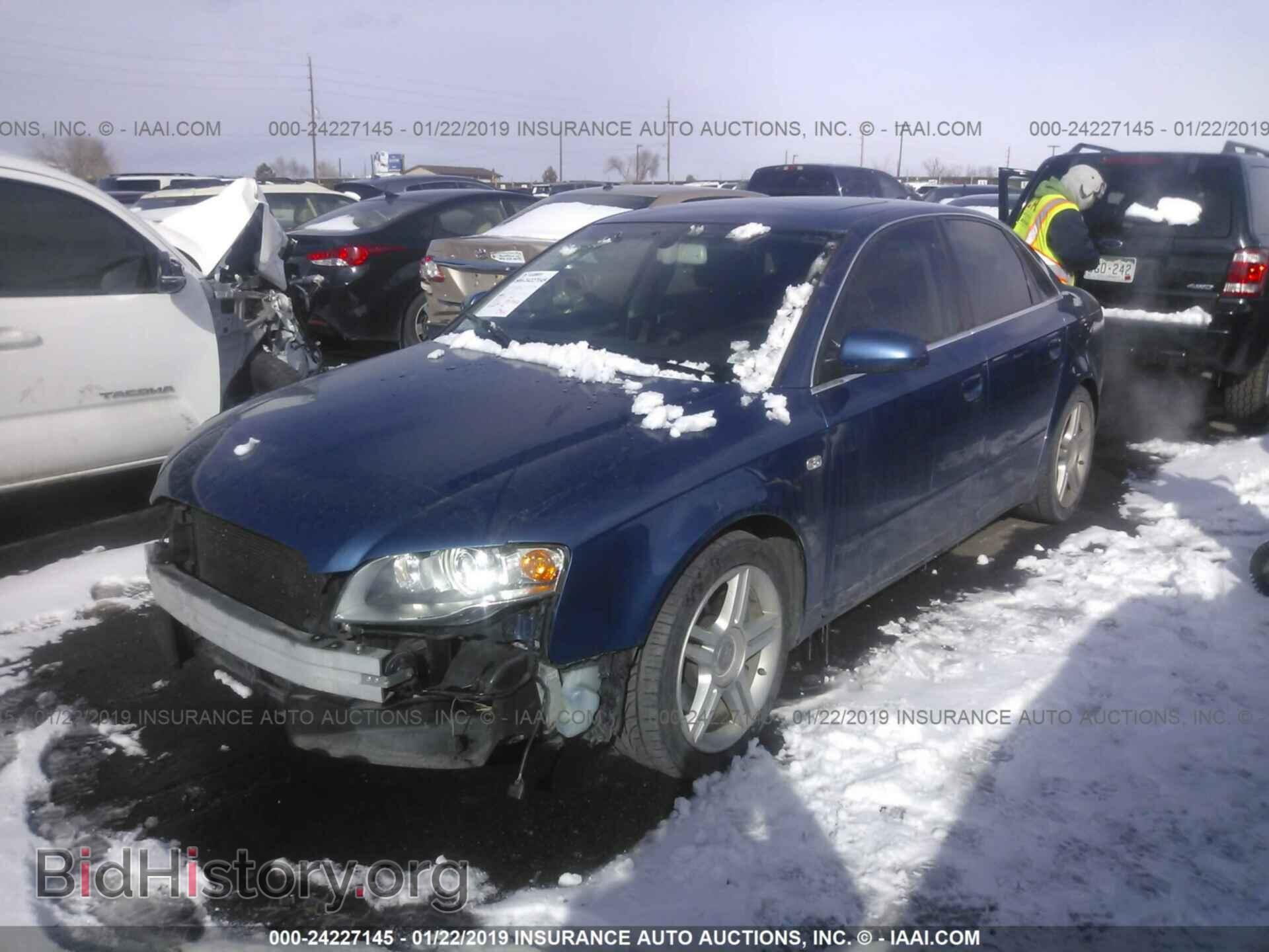 2007 AUDI A4 - VIN: WAUDF78E97A026803 - Фото 2