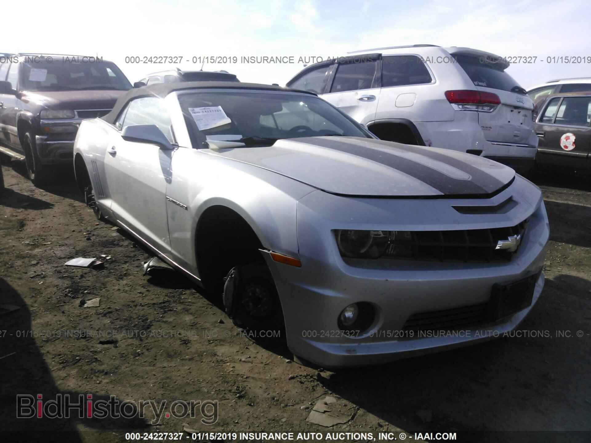 Фотография 2G1FK3DJ1C9137153 - CHEVROLET CAMARO 2012