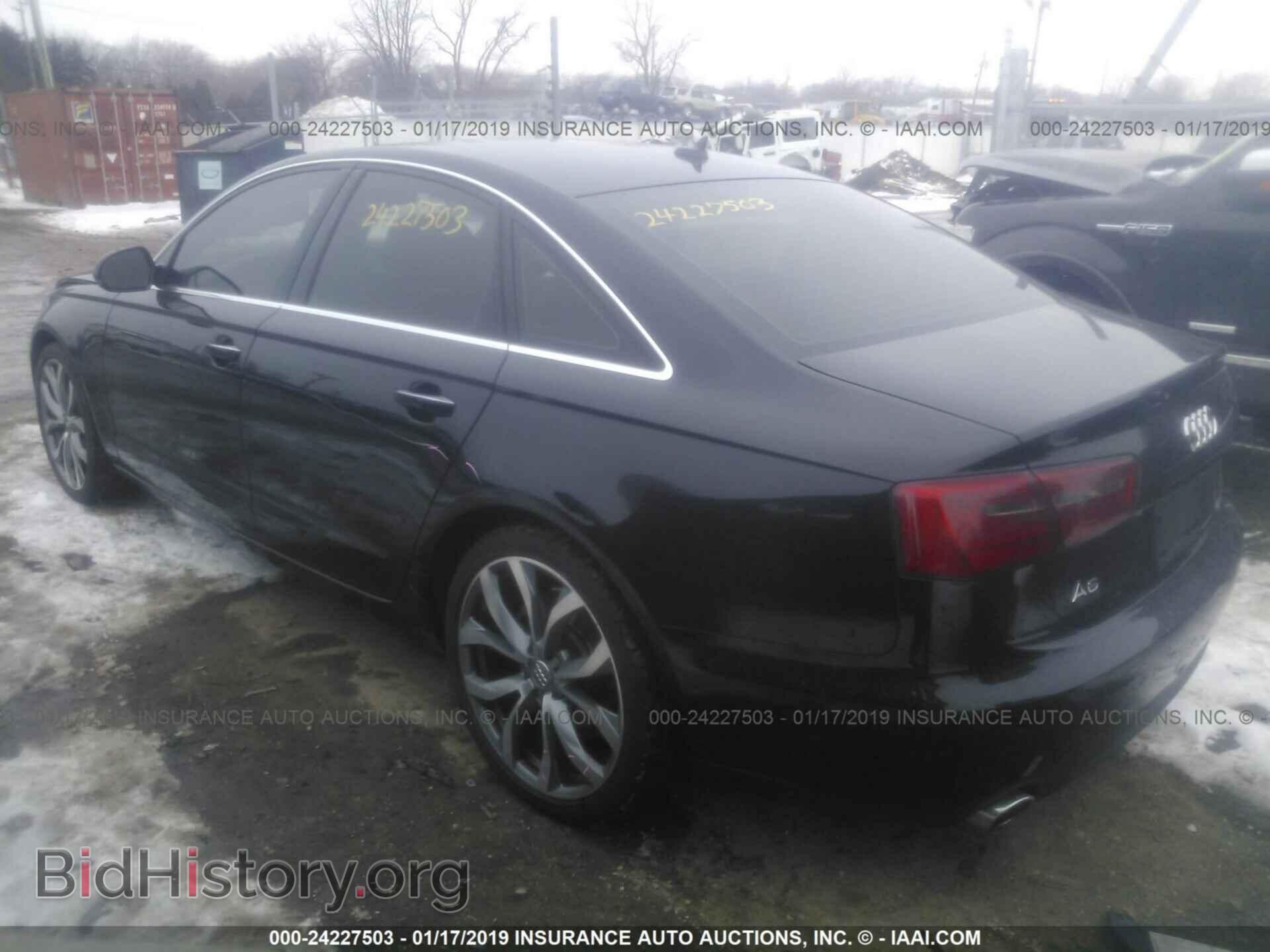 2013 AUDI A6 - VIN: WAUGFAFC2DN024293 - Фото 3