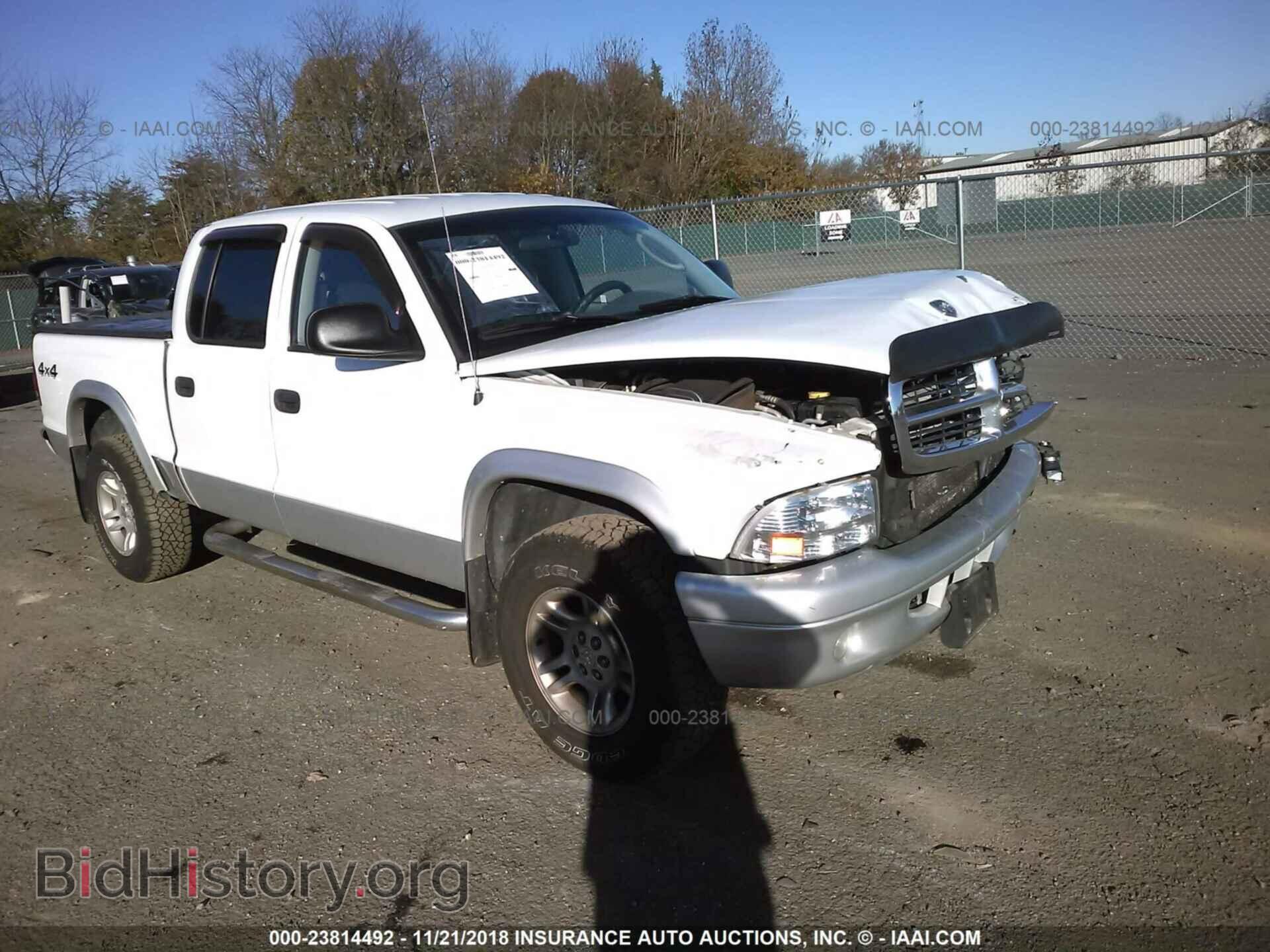 Фотография 1D7HG48NX3S210612 - DODGE DAKOTA 2003