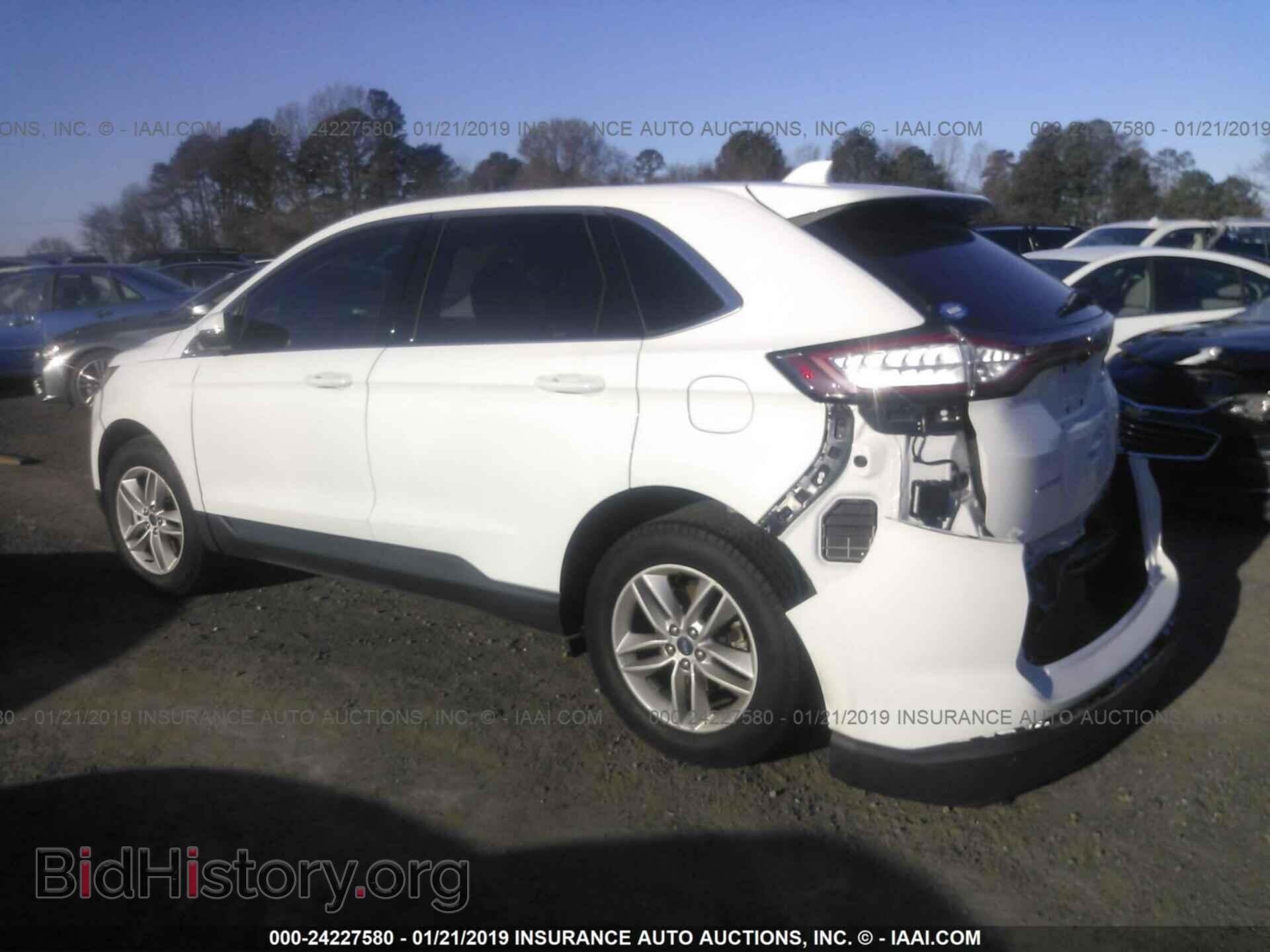 2015 FORD EDGE - VIN: 2FMTK4J86FBB13571 - Фото 3