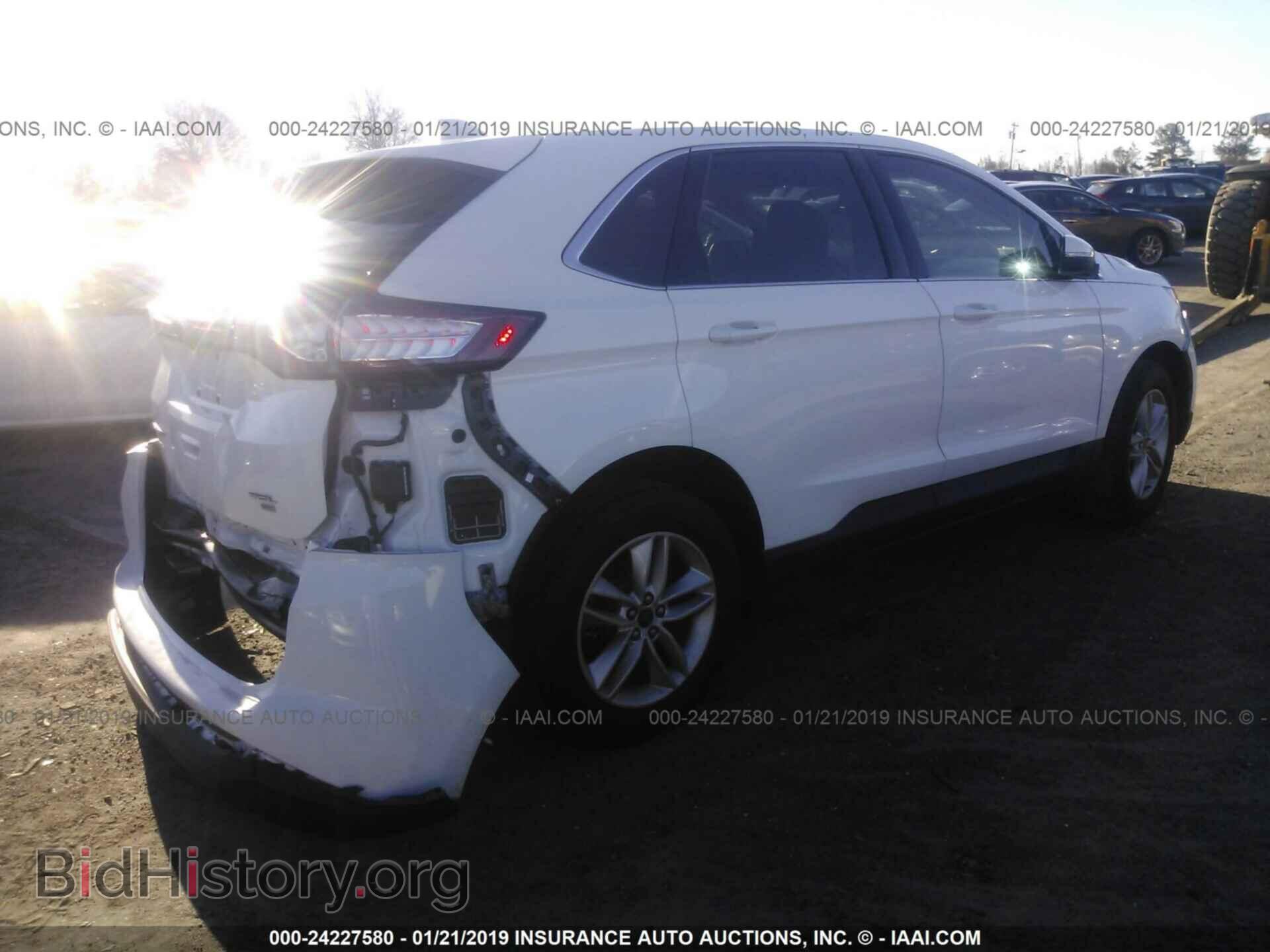 2015 FORD EDGE - VIN: 2FMTK4J86FBB13571 - Фото 4