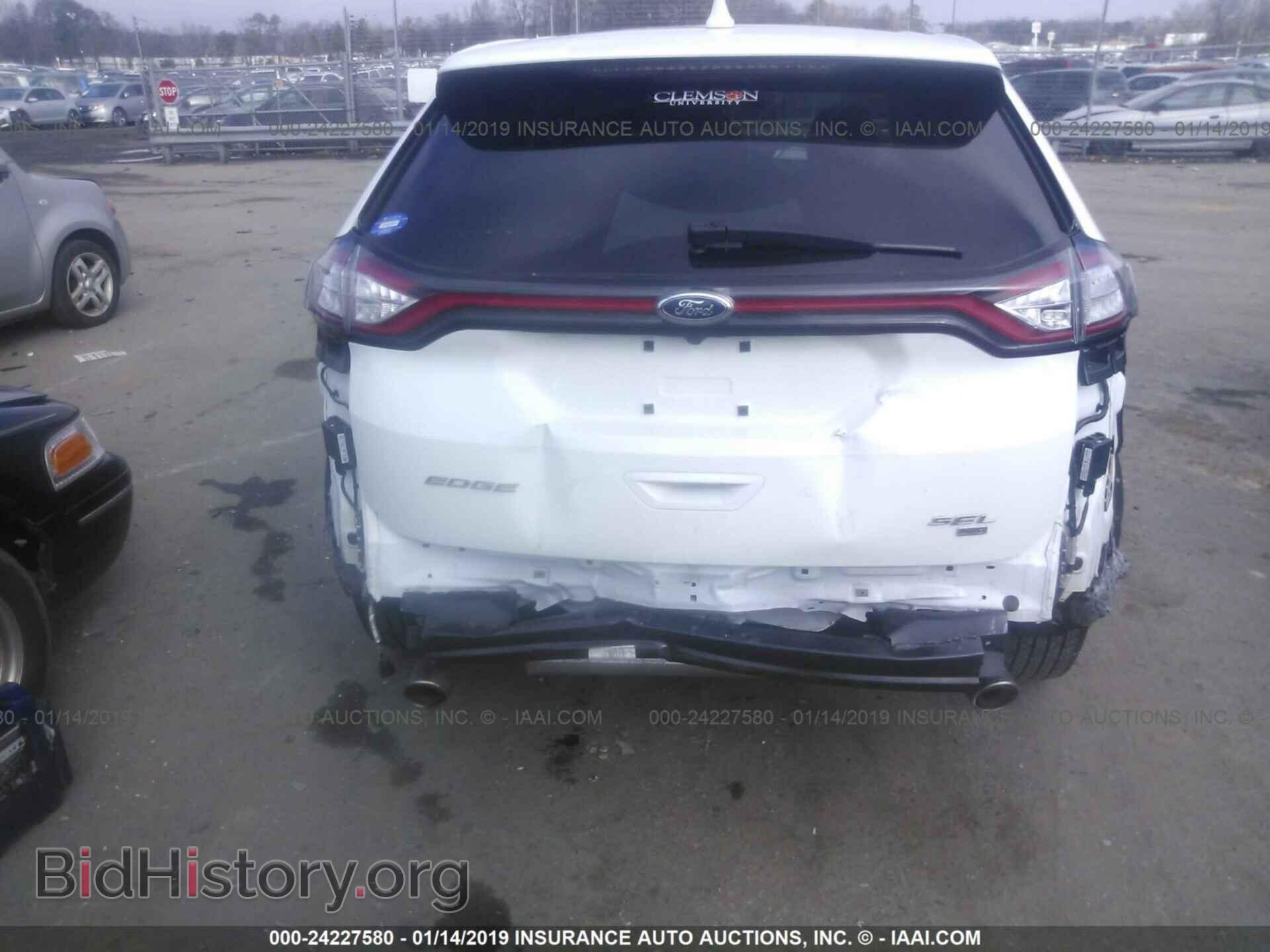 2015 FORD EDGE - VIN: 2FMTK4J86FBB13571 - Фото 6