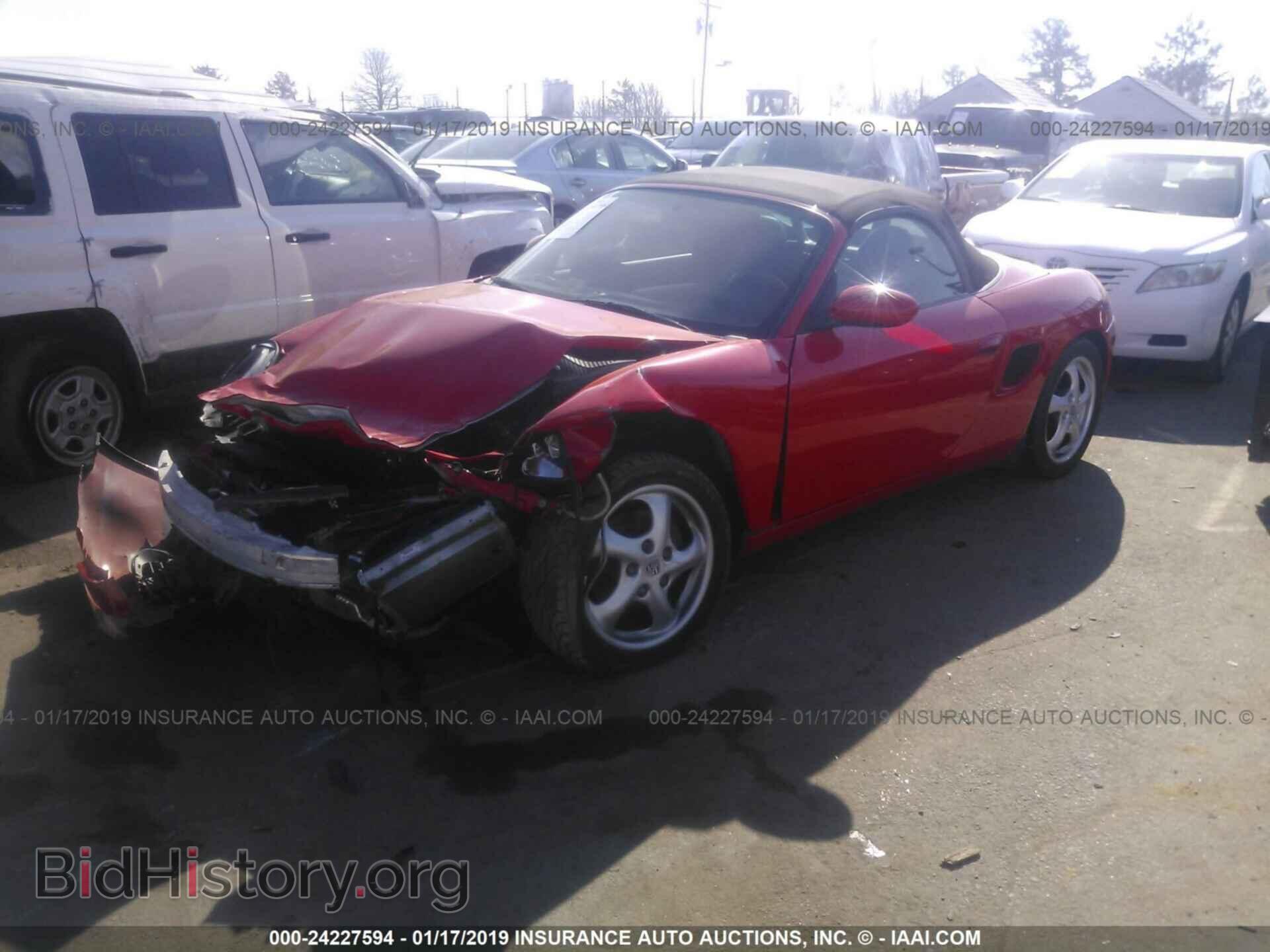 1997 PORSCHE BOXSTER - VIN: WP0CA2983VS621386 - Фото 2