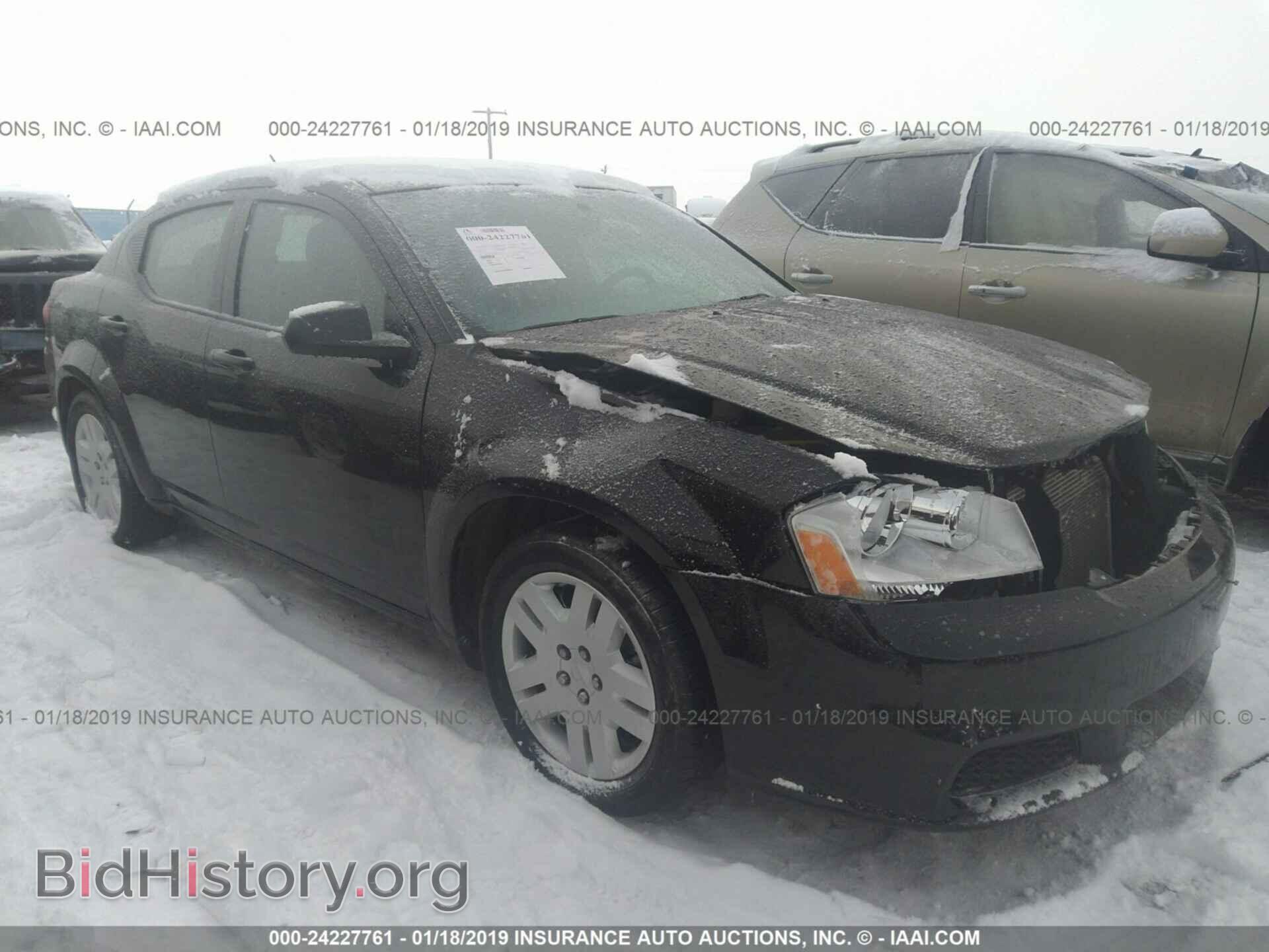 Фотография 1C3CDZAG4EN184553 - DODGE AVENGER 2014