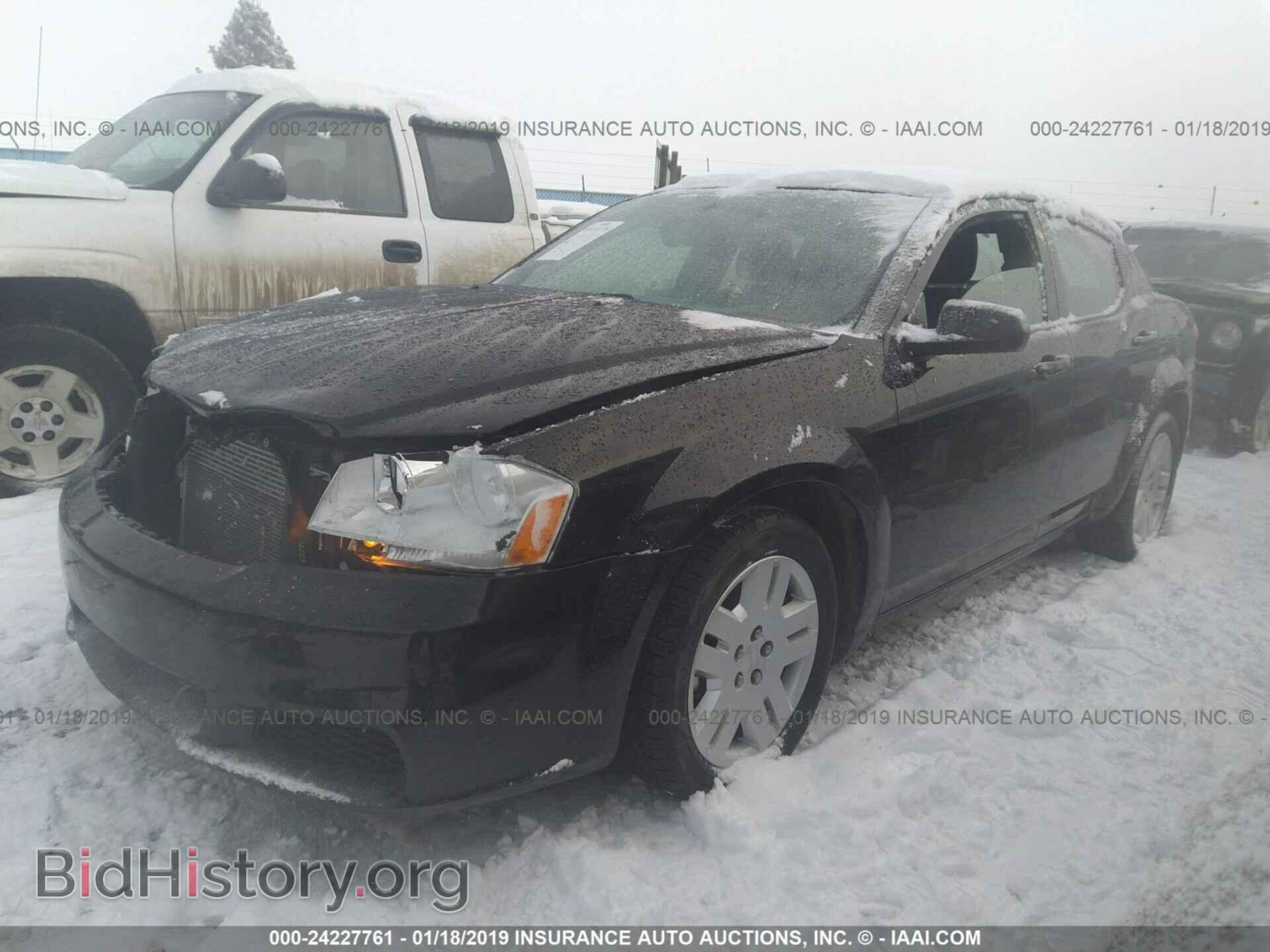 2014 DODGE AVENGER - VIN: 1C3CDZAG4EN184553 - Фото 2