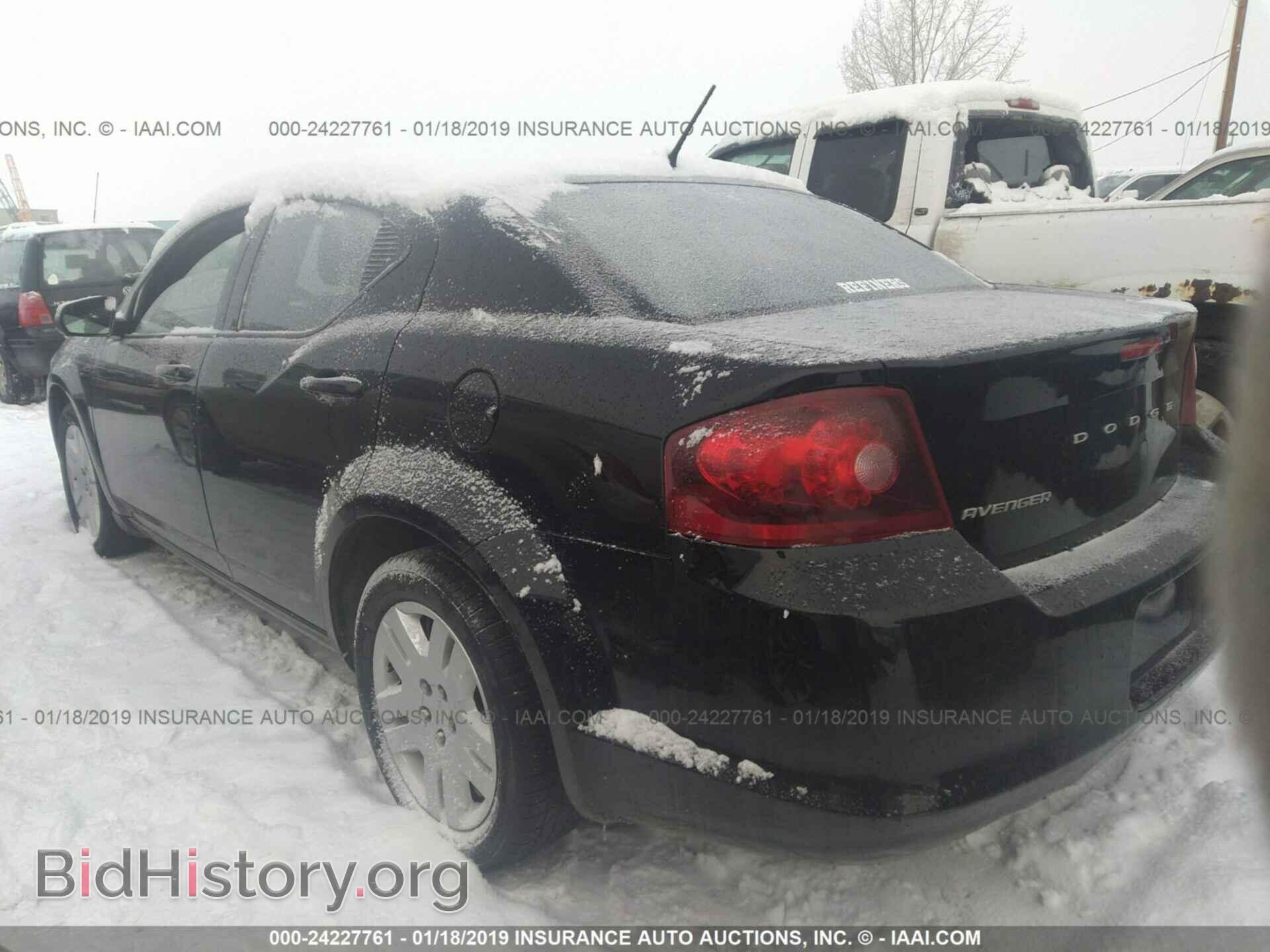 2014 DODGE AVENGER - VIN: 1C3CDZAG4EN184553 - Фото 3