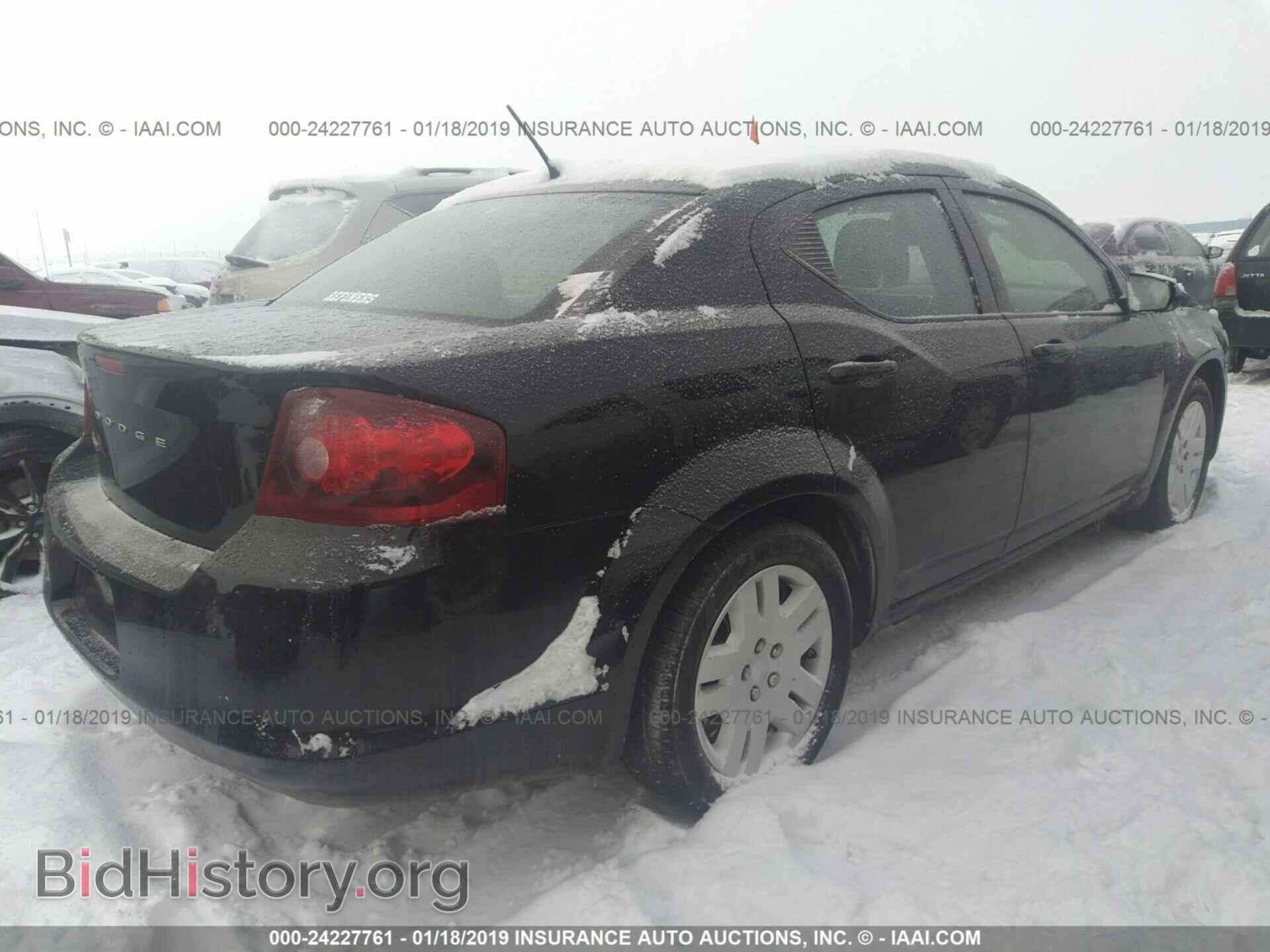 2014 DODGE AVENGER - VIN: 1C3CDZAG4EN184553 - Фото 4