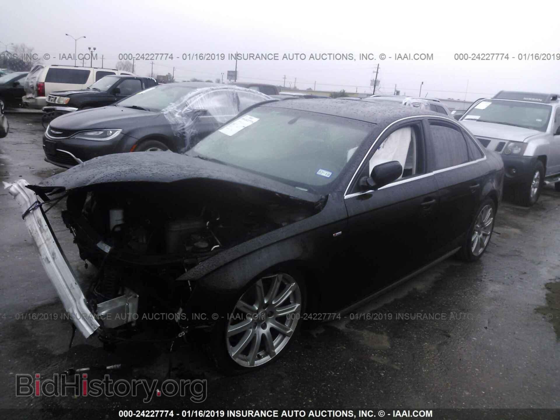 2012 AUDI A4 - VIN: WAUEFAFL3CA120379 - Фото 2