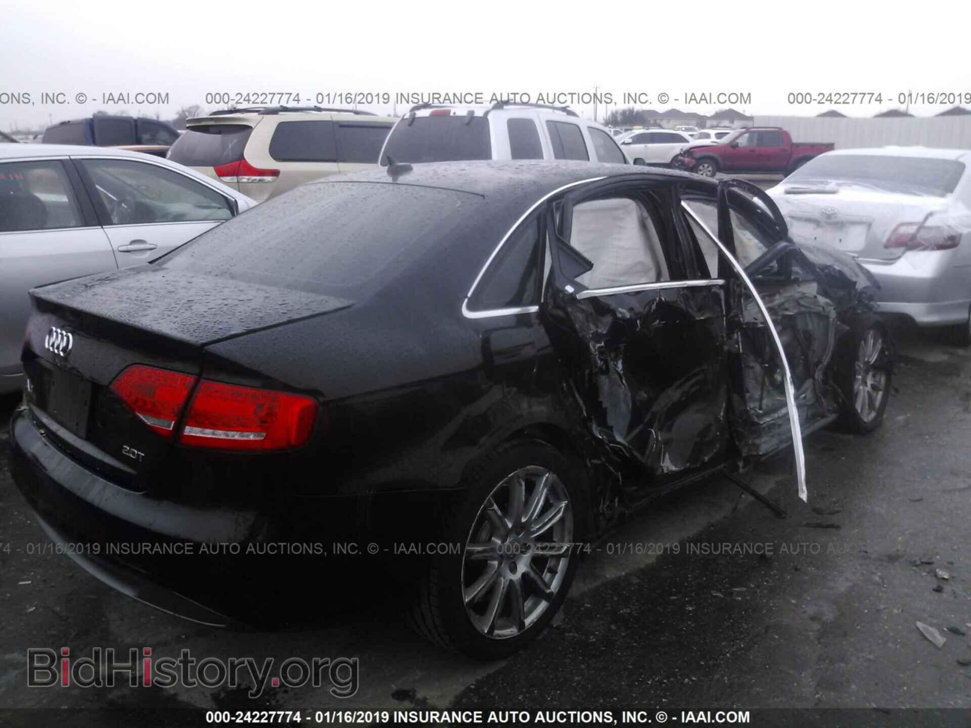 2012 AUDI A4 - VIN: WAUEFAFL3CA120379 - Фото 4