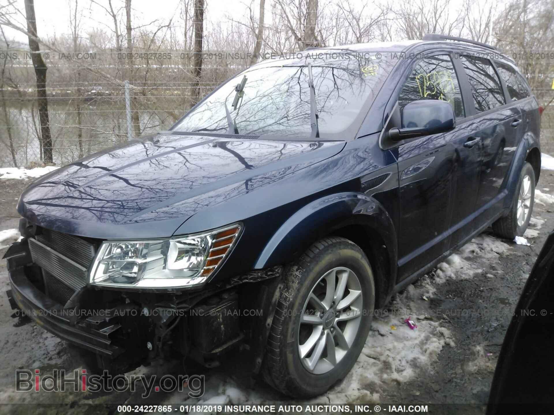 2013 DODGE JOURNEY - VIN: 3C4PDCBB9DT668603 - Фото 2