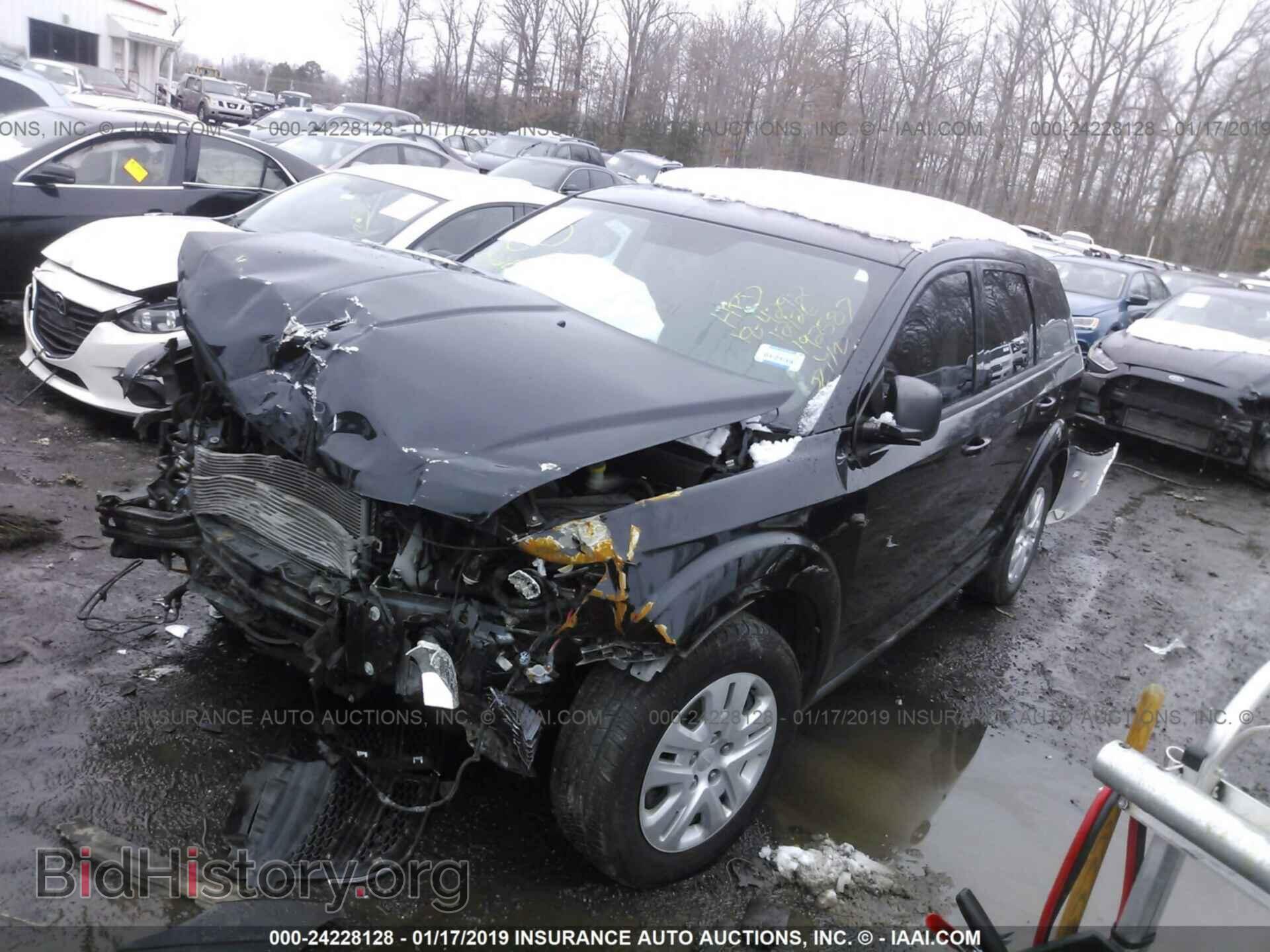 2014 DODGE JOURNEY - VIN: 3C4PDCAB8ET192587 - Фото 2