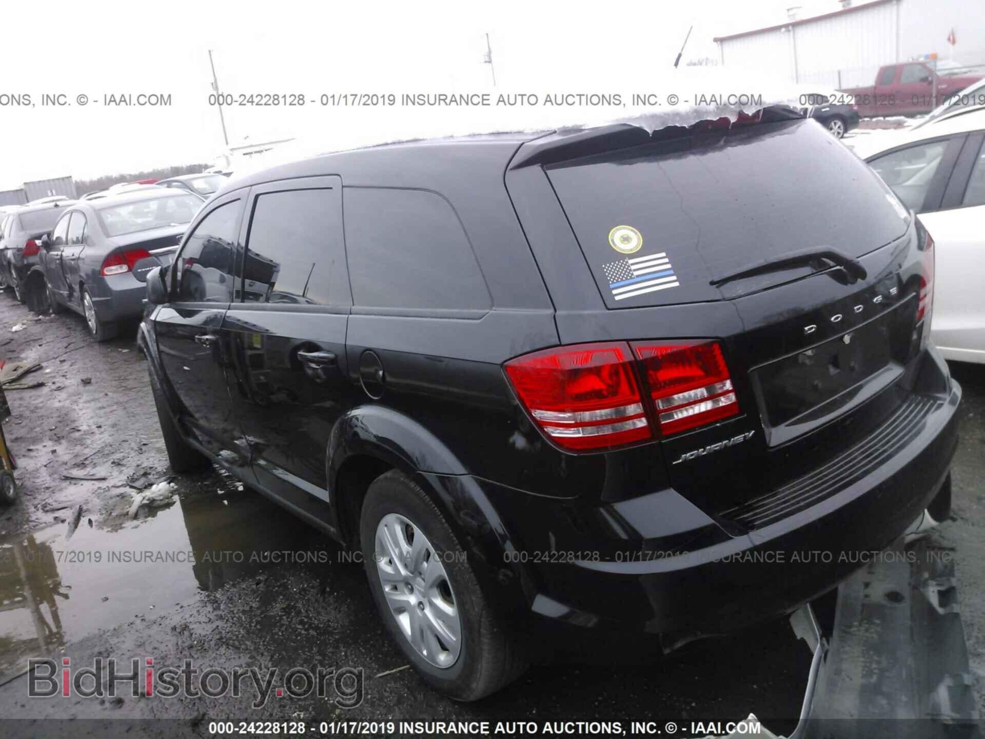 2014 DODGE JOURNEY - VIN: 3C4PDCAB8ET192587 - Фото 3