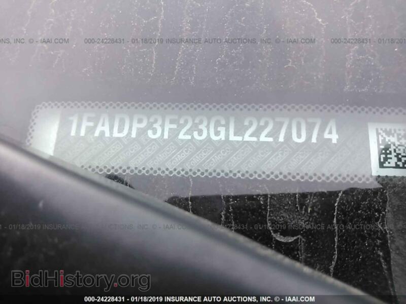 2016 Ford FOCUS (VIN 1FADP3F23GL227074) — фото 9 из 10