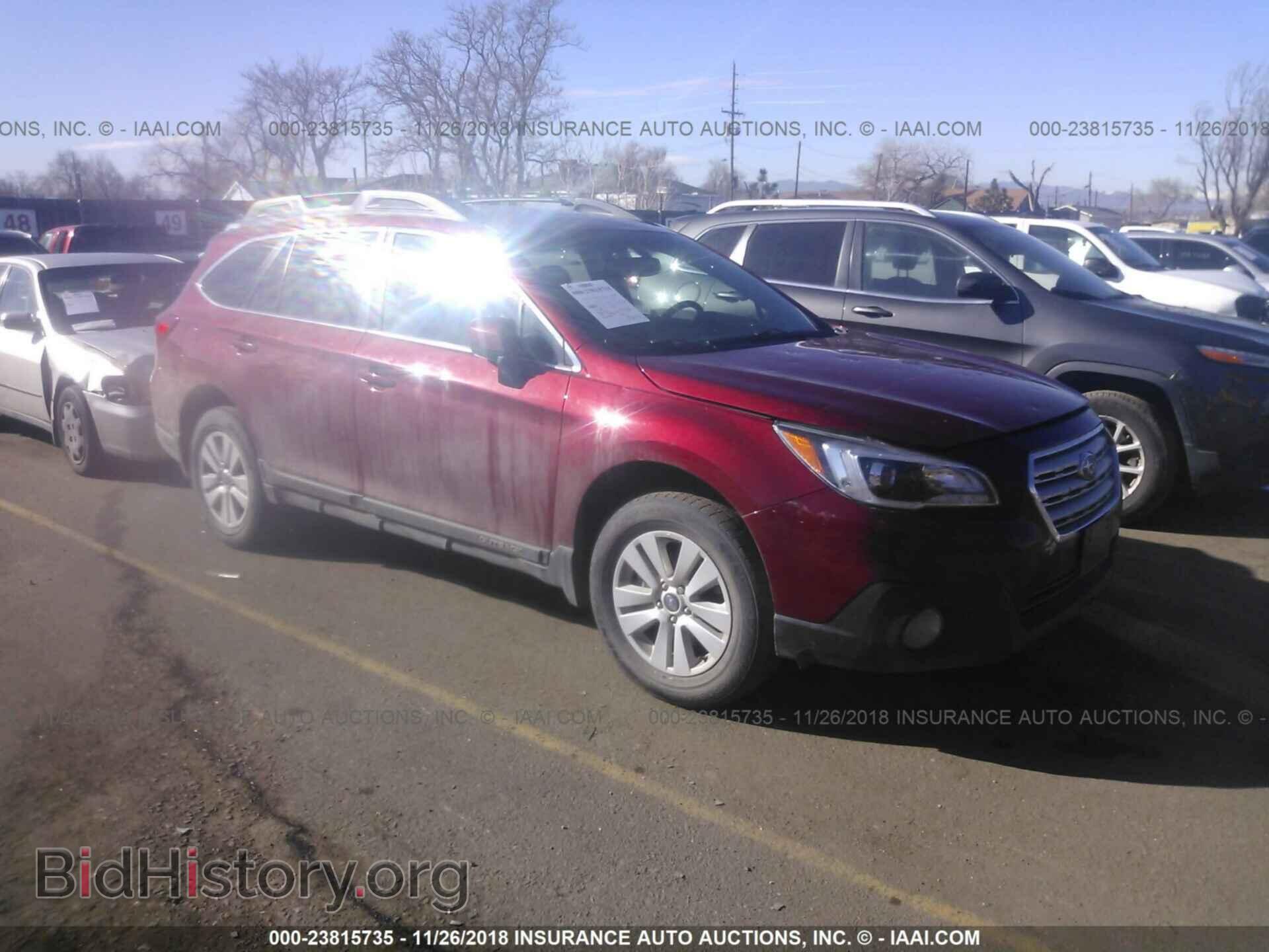 Фотография 4S4BSACC9H3209760 - SUBARU OUTBACK 2017