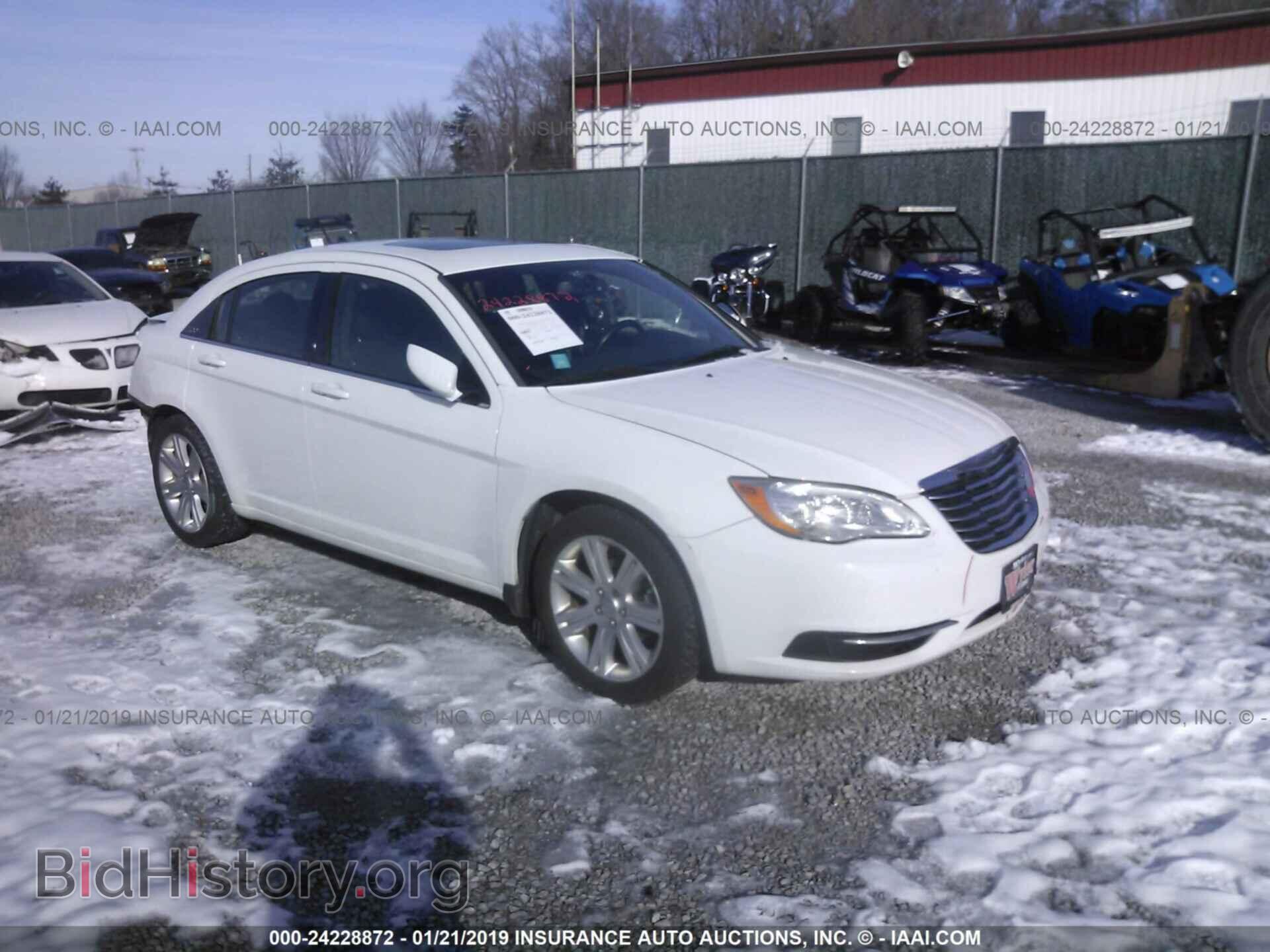 Фотография 1C3CCBBB0CN130919 - CHRYSLER 200 2012