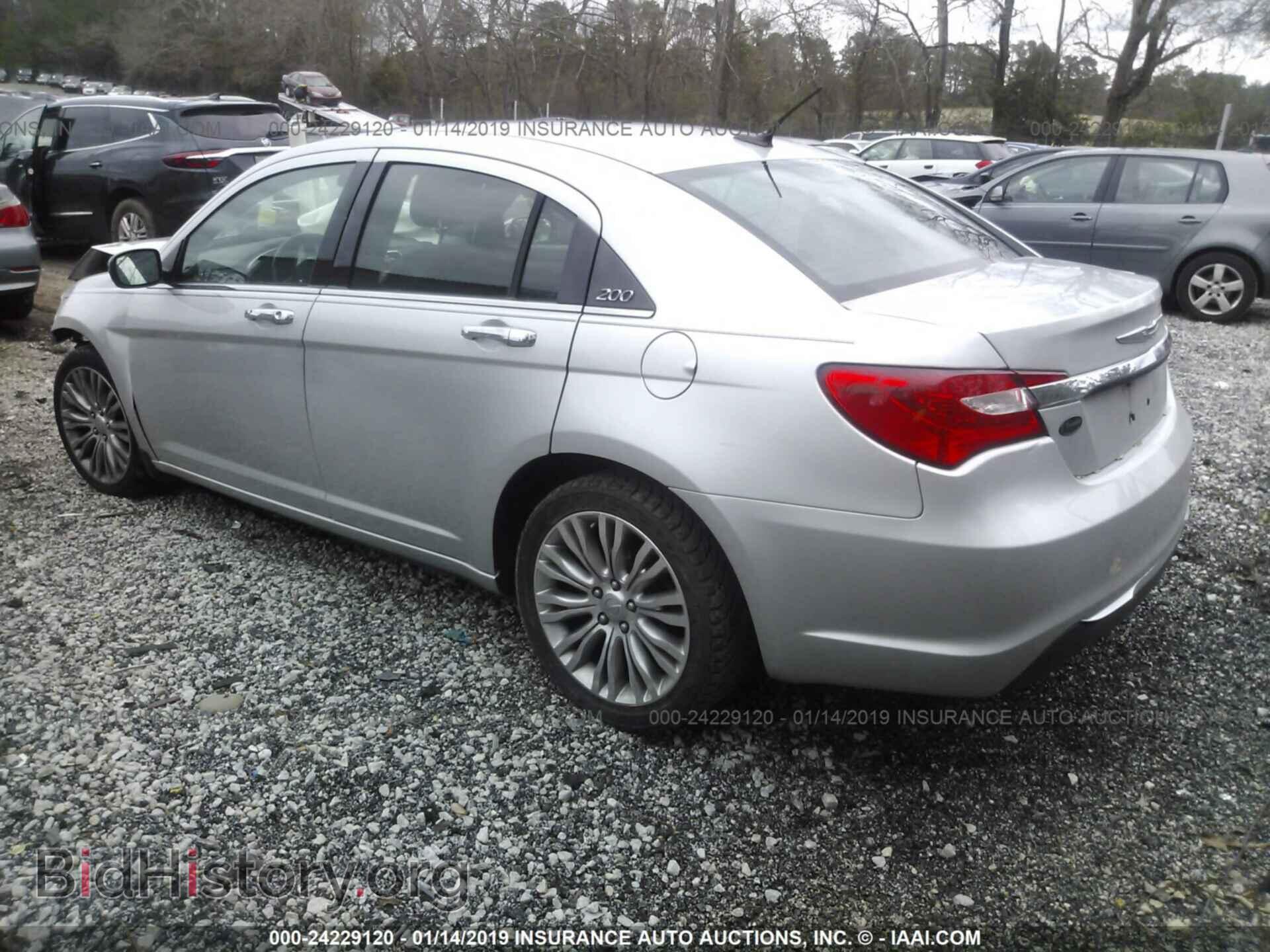 2012 CHRYSLER 200 - VIN: 1C3CCBCB5CN184201 - Фото 3