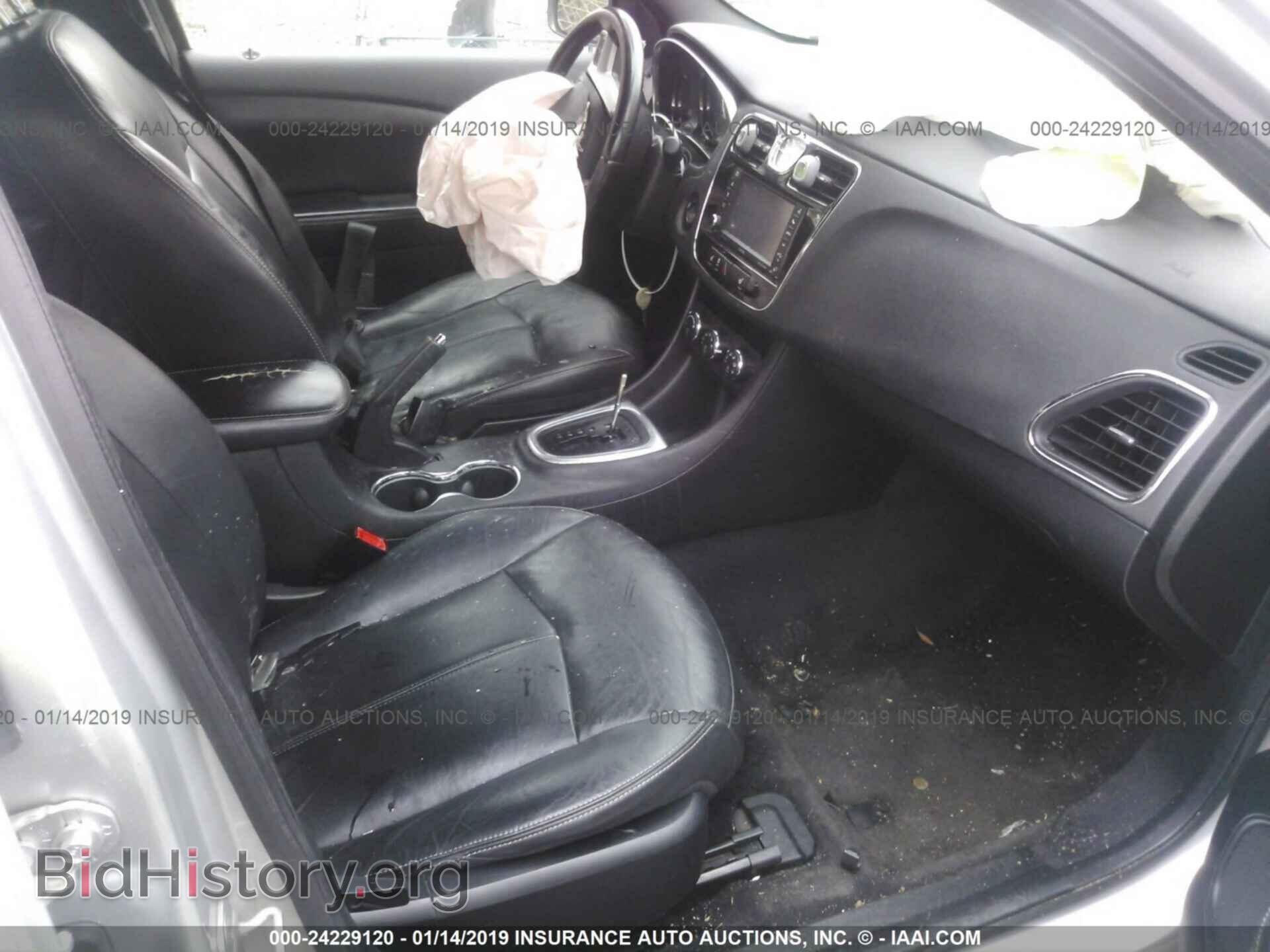 2012 CHRYSLER 200 - VIN: 1C3CCBCB5CN184201 - Фото 5