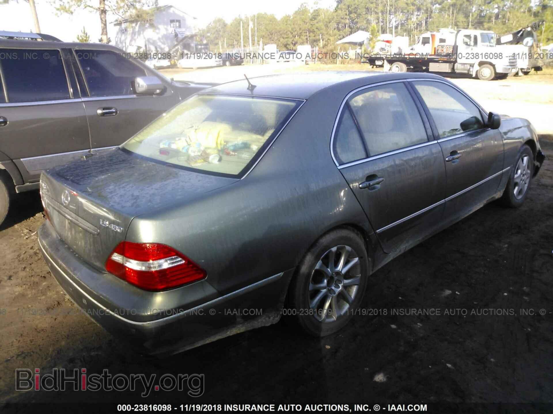 2004 LEXUS LS - VIN: JTHBN36F240148193 - Photo 4