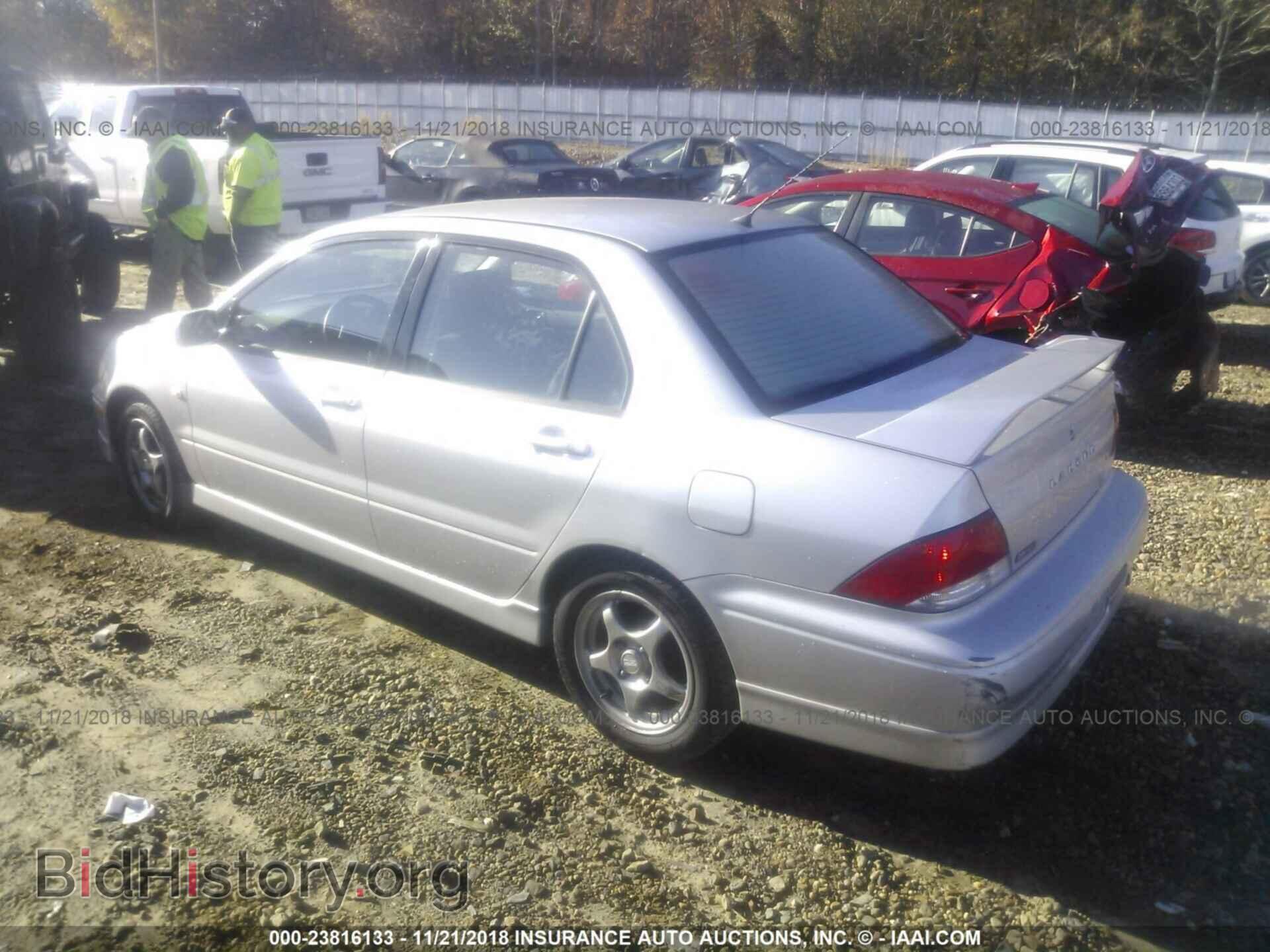 2002 MITSUBISHI LANCER - VIN: JA3AJ86E22U027844 - Фото 3