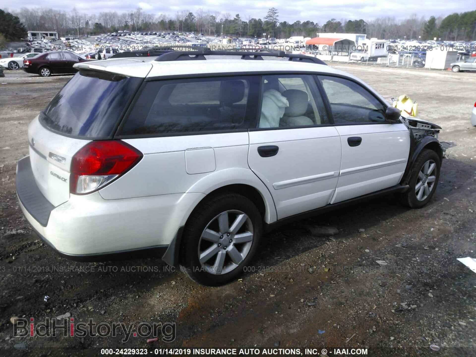 2008 SUBARU OUTBACK - VIN: 4S4BP61C087325536 - Фото 4