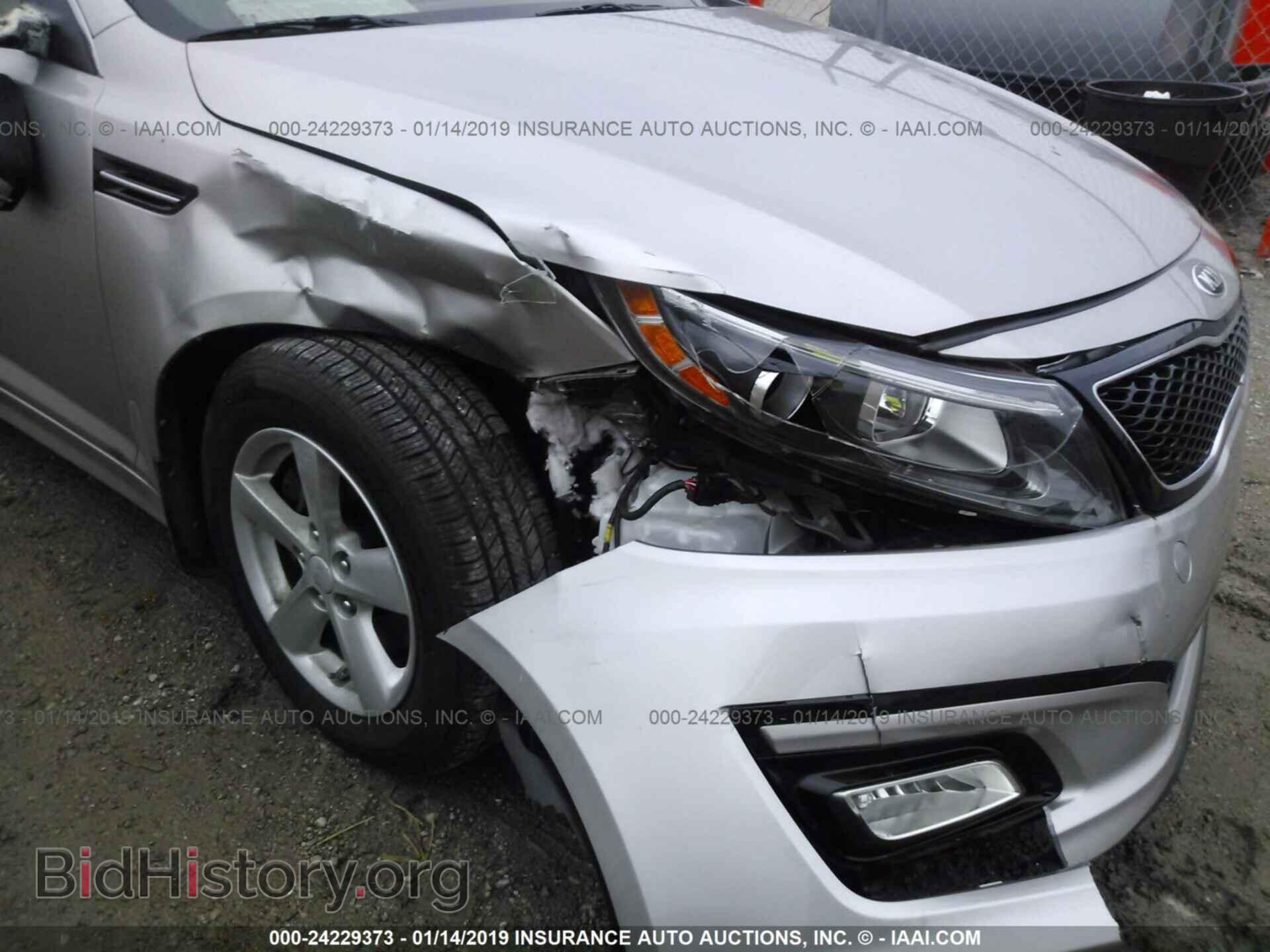 2015 KIA OPTIMA - VIN: KNAGM4A75F5580375 - Фото 6
