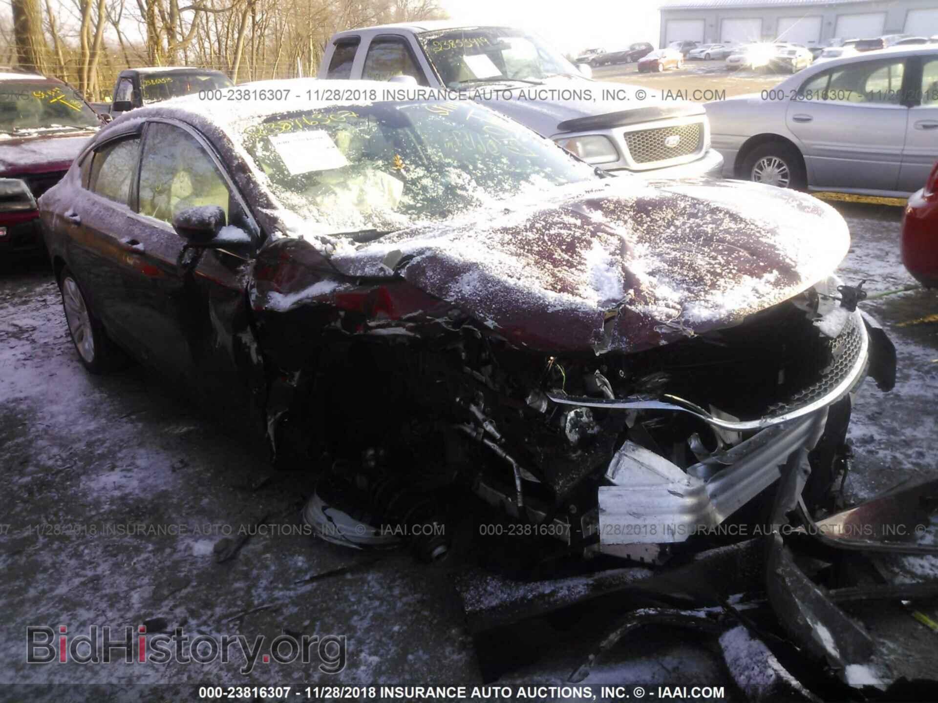 Photo 1C3CCCAB1FN552080 - CHRYSLER 200 2015