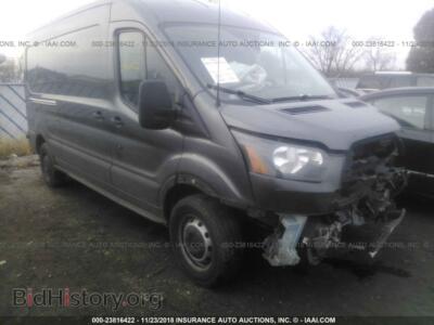 2017 Ford TRANSIT, серый — VIN 1FTYR2CM4HKA27141, IAAI