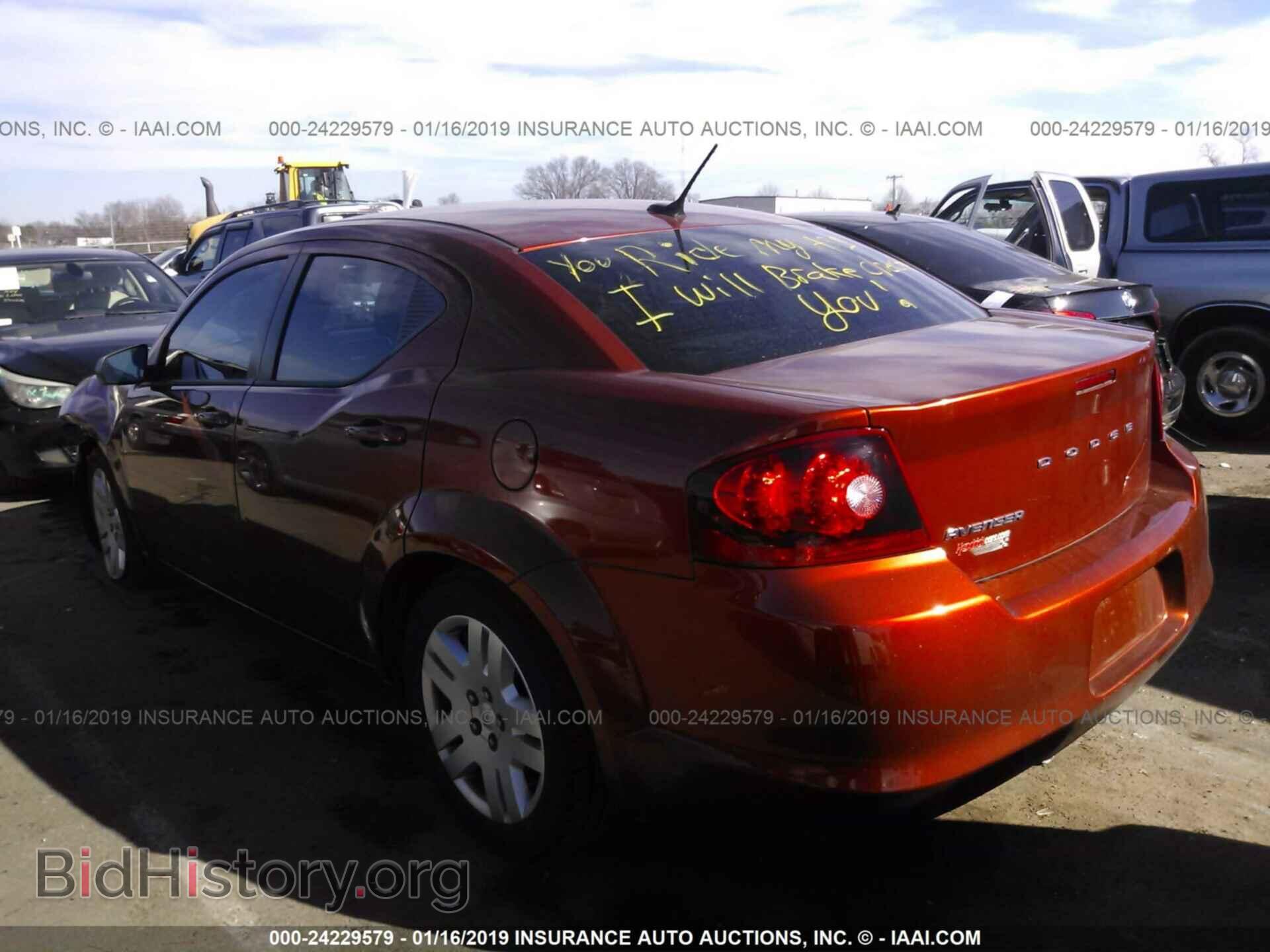 2012 DODGE AVENGER - VIN: 1C3CDZAB1CN276799 - Фото 3