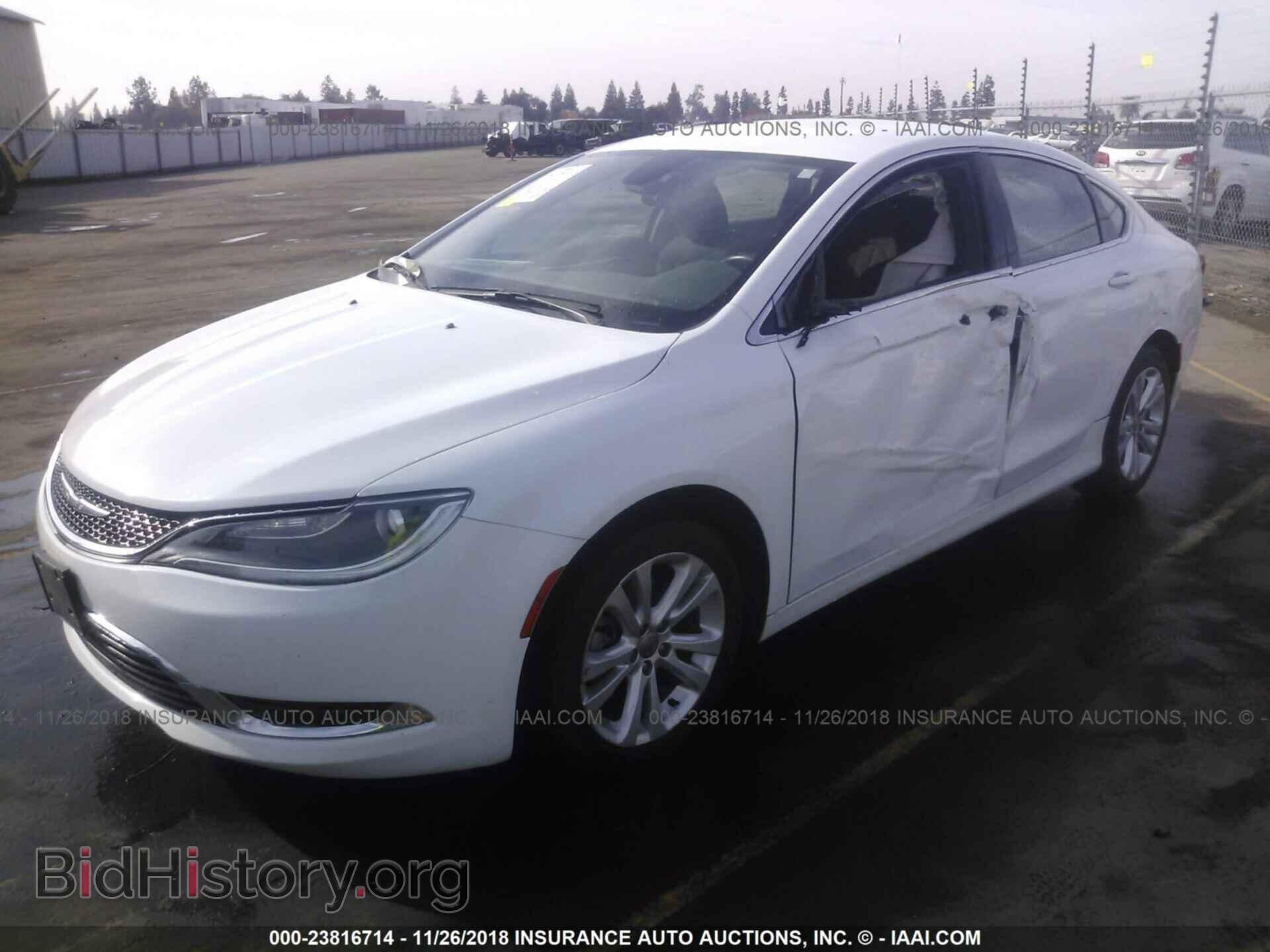 2016 CHRYSLER 200 - VIN: 1C3CCCAB7GN126394 - Photo 2