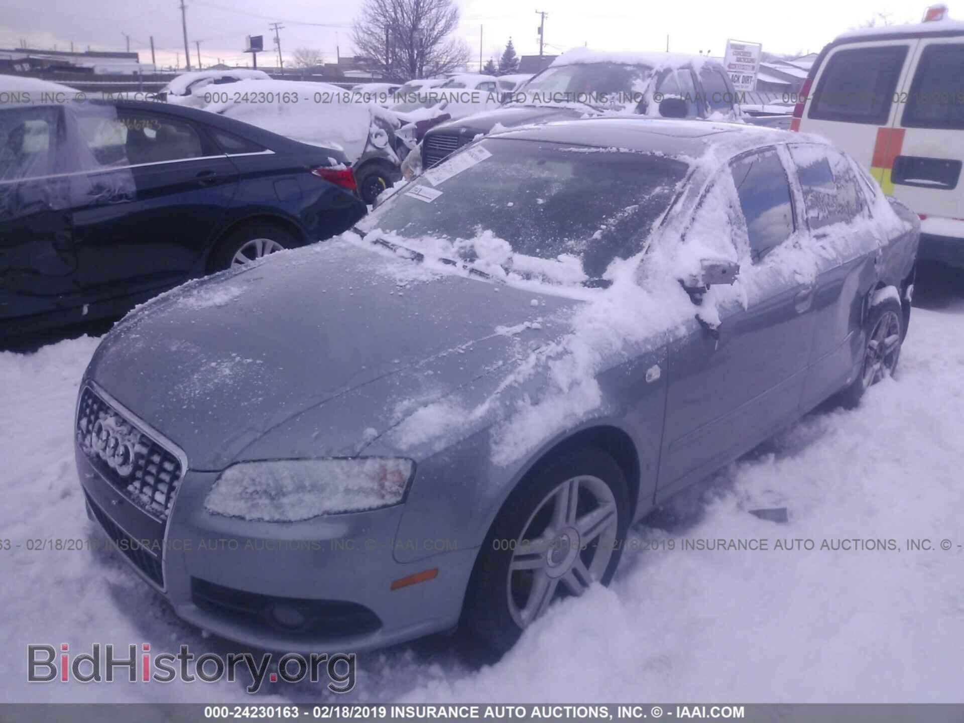 2008 AUDI A4 - VIN: WAUAF78E58A093726 - Photo 2