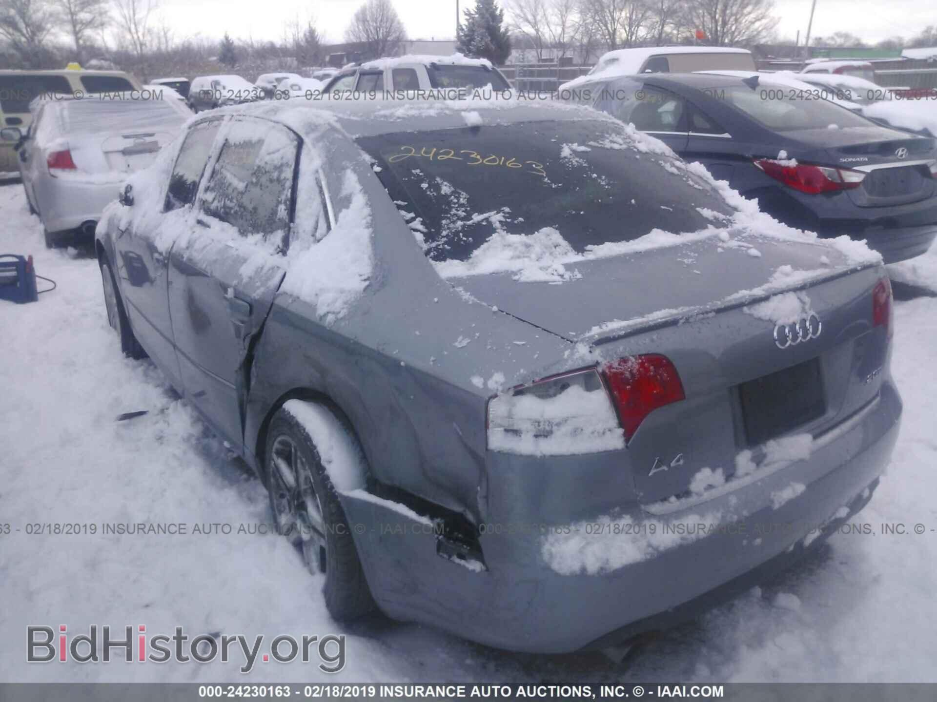 2008 AUDI A4 - VIN: WAUAF78E58A093726 - Photo 3