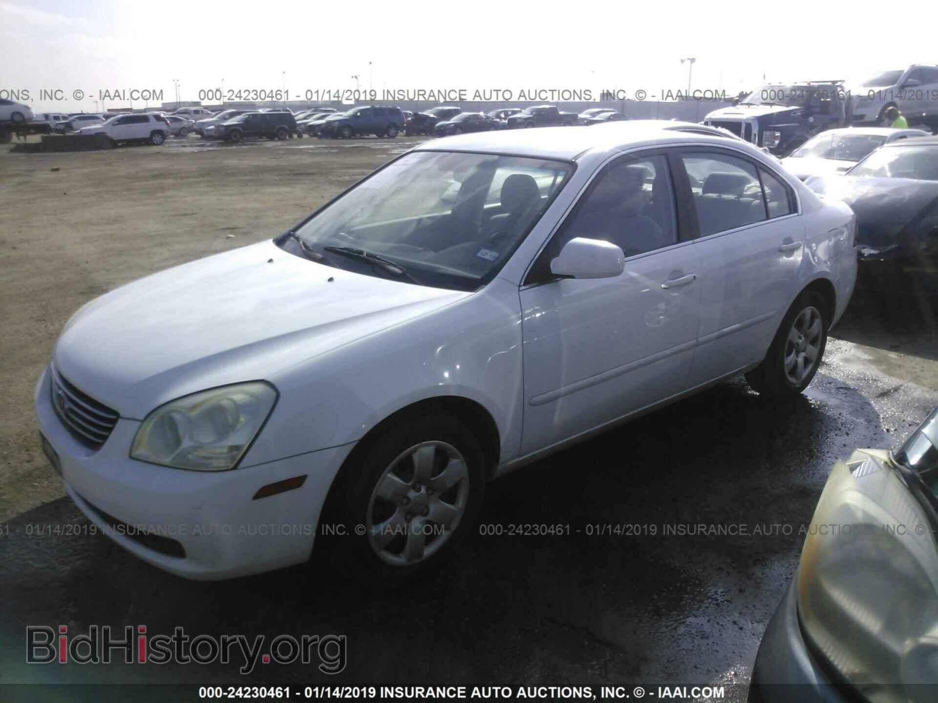 2006 KIA OPTIMA - VIN: KNAGE123765029114 - Фото 2