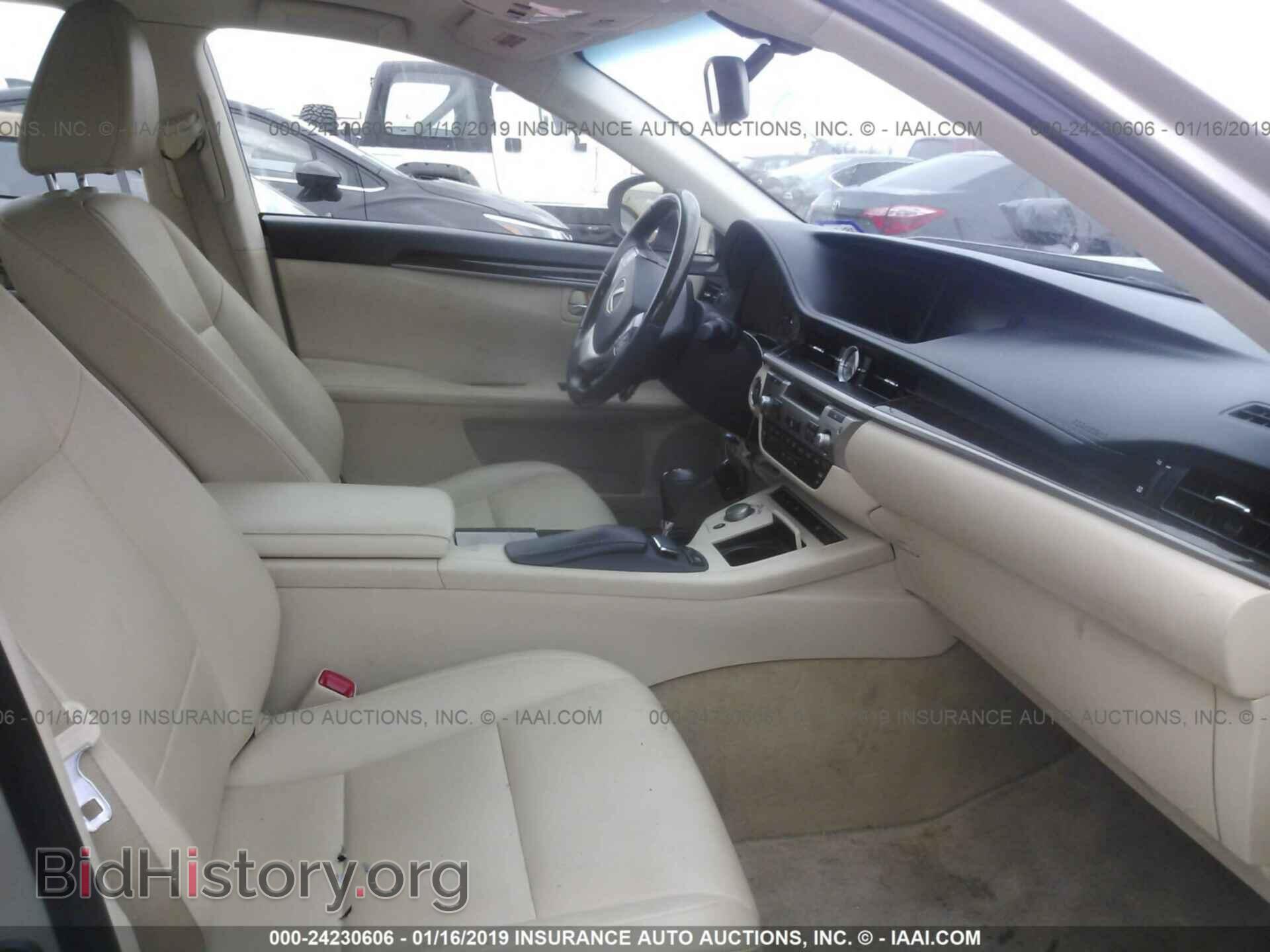 2013 LEXUS ES - VIN: JTHBK1GG3D2003768 - Фото 5
