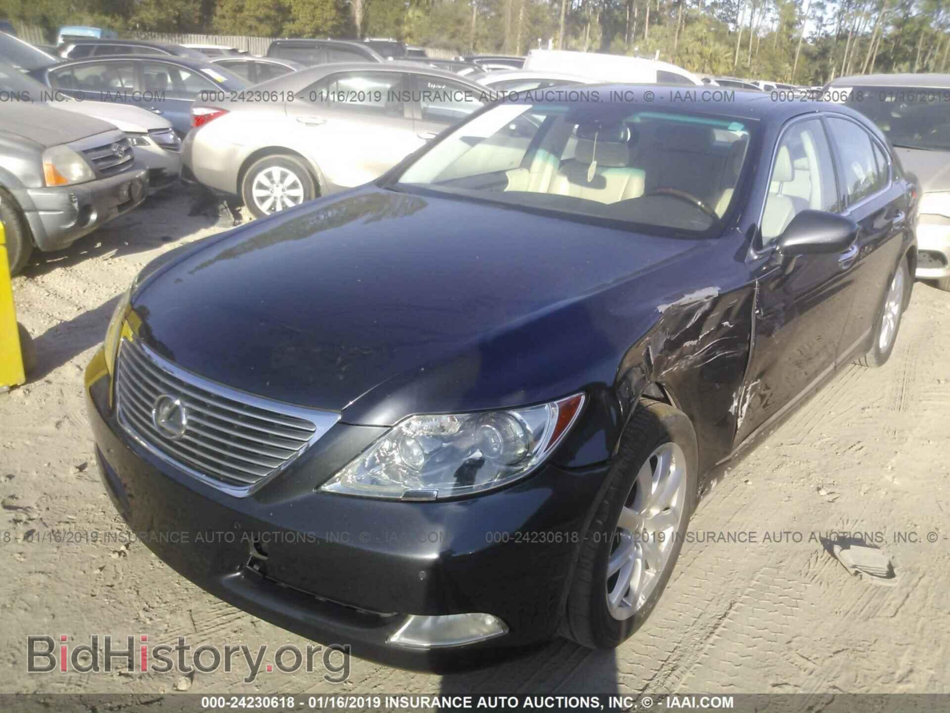 2007 LEXUS LS - VIN: JTHBL46F975031536 - Фото 2