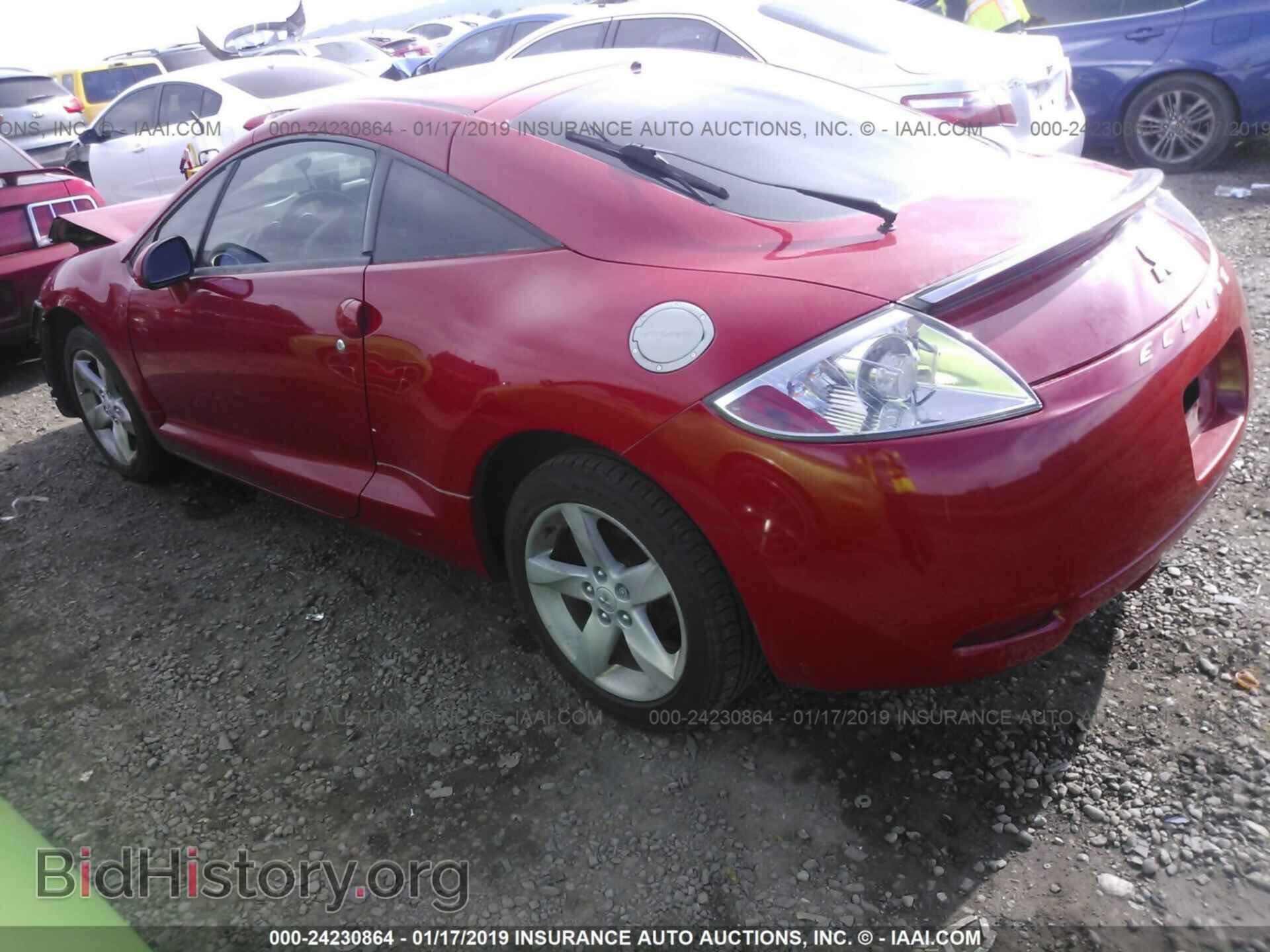 2007 MITSUBISHI ECLIPSE - VIN: 4A3AK24F87E010634 - Фото 3