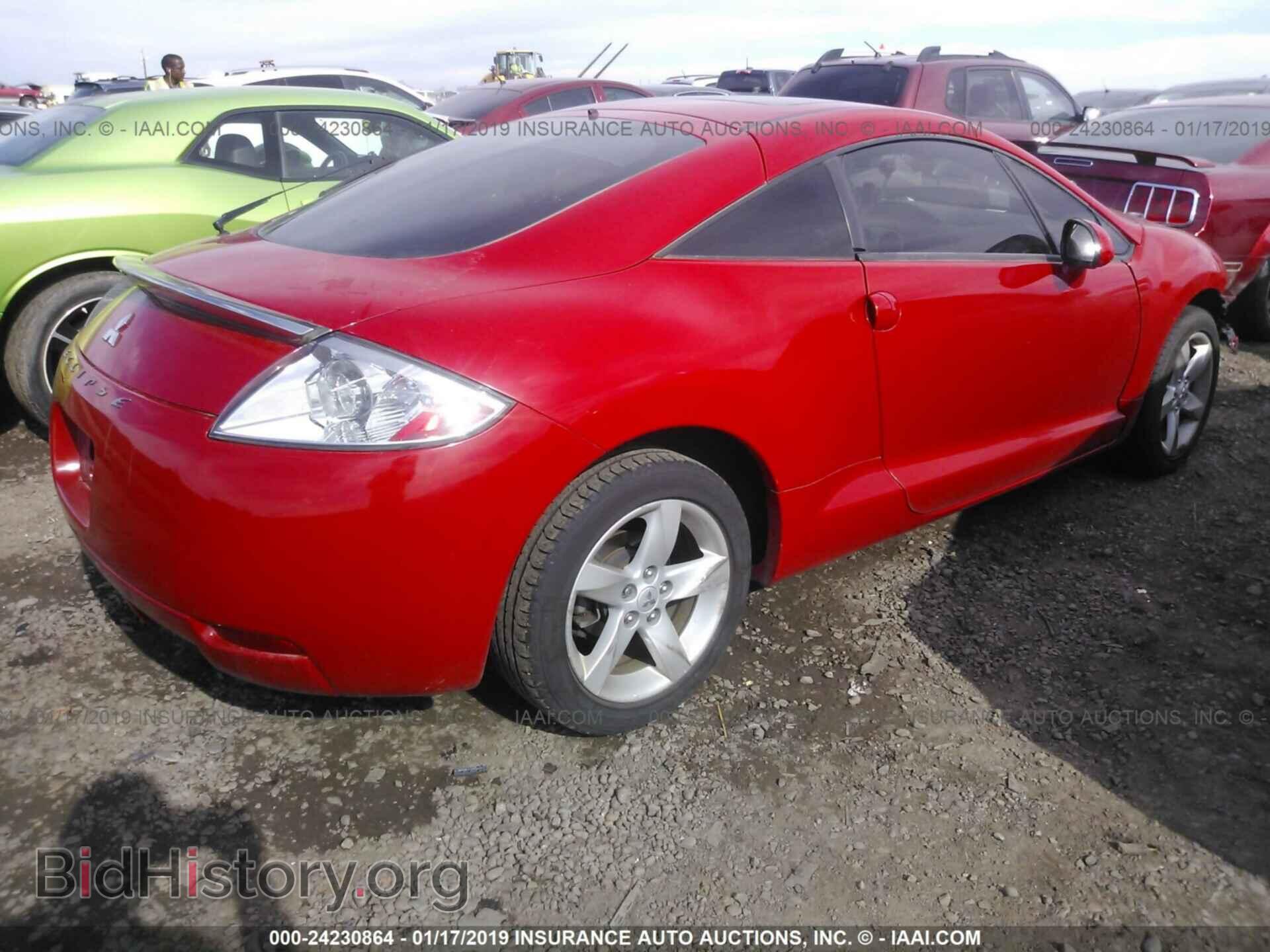2007 MITSUBISHI ECLIPSE - VIN: 4A3AK24F87E010634 - Фото 4