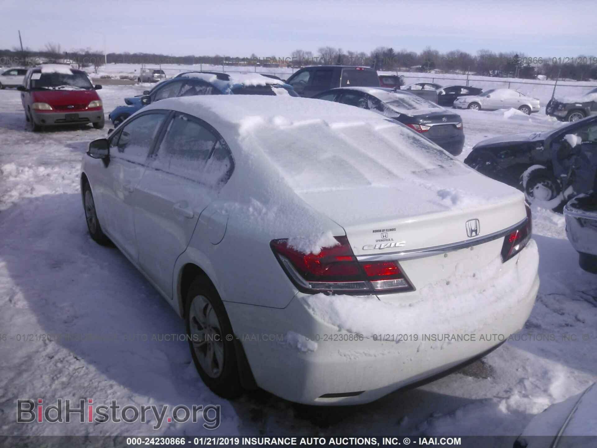 2013 HONDA CIVIC - VIN: 19XFB2F57DE088982 - Фото 3
