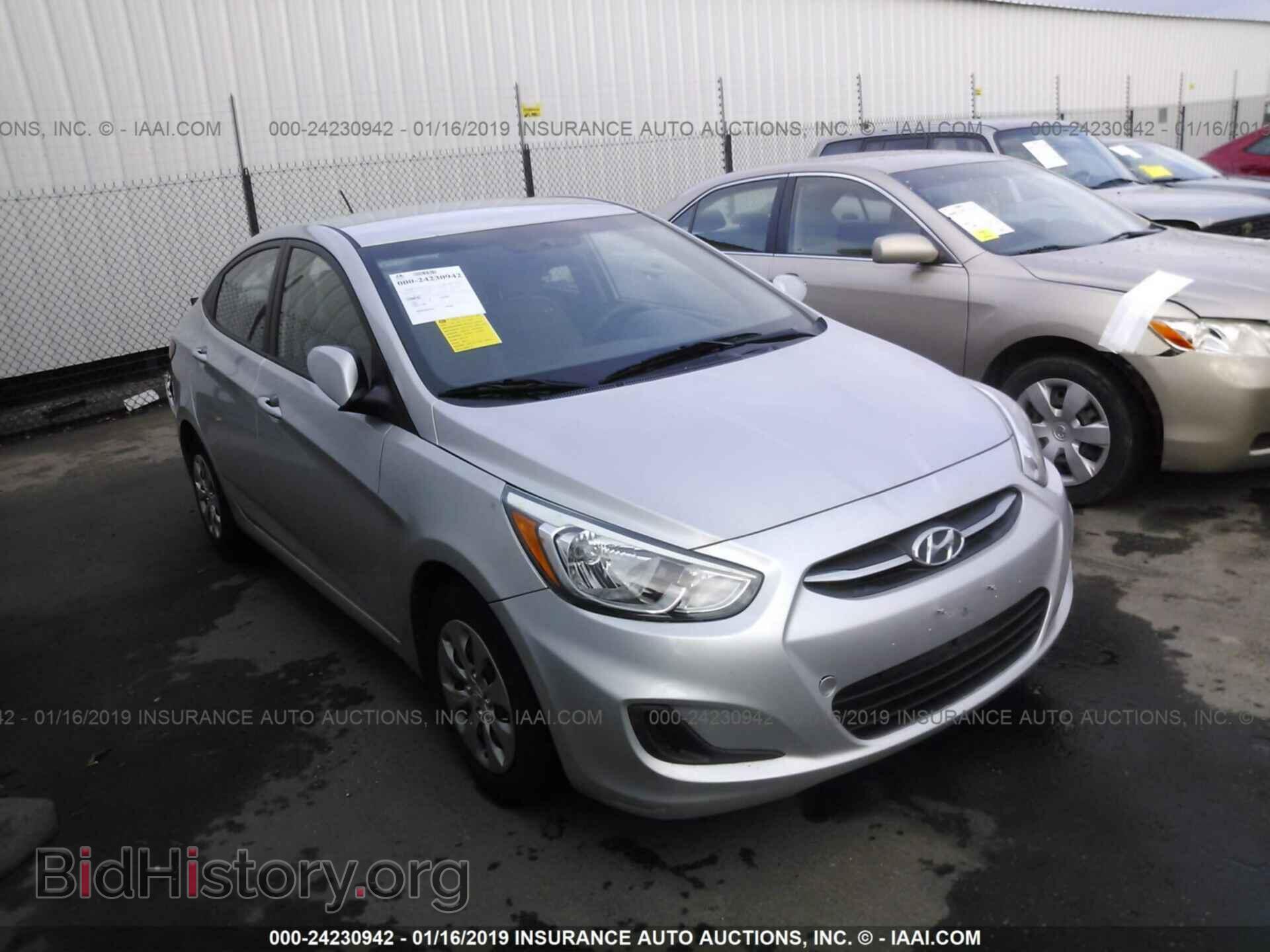 Фотография KMHCT4AE2GU010825 - HYUNDAI ACCENT 2016