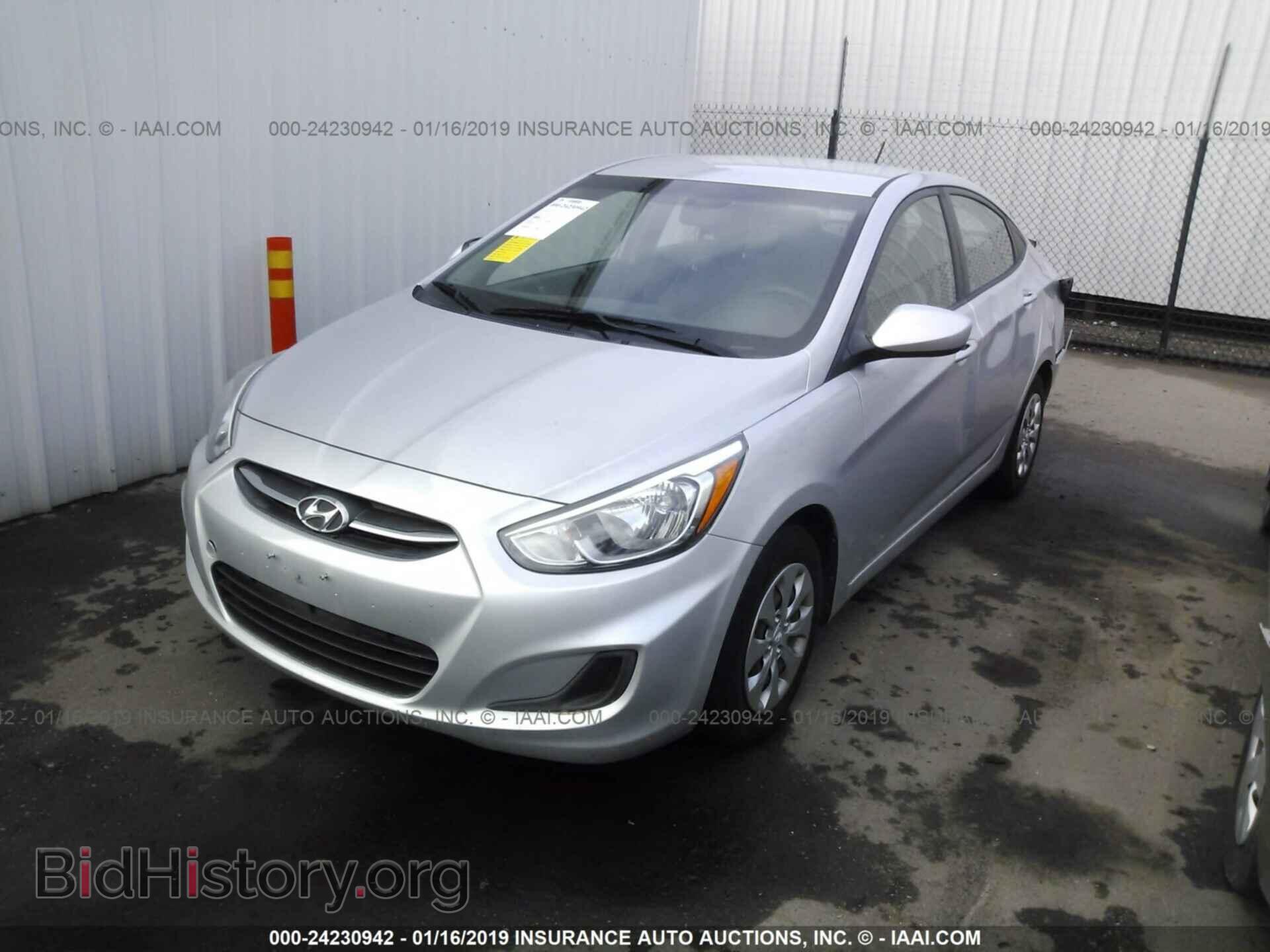 2016 HYUNDAI ACCENT - VIN: KMHCT4AE2GU010825 - Фото 2